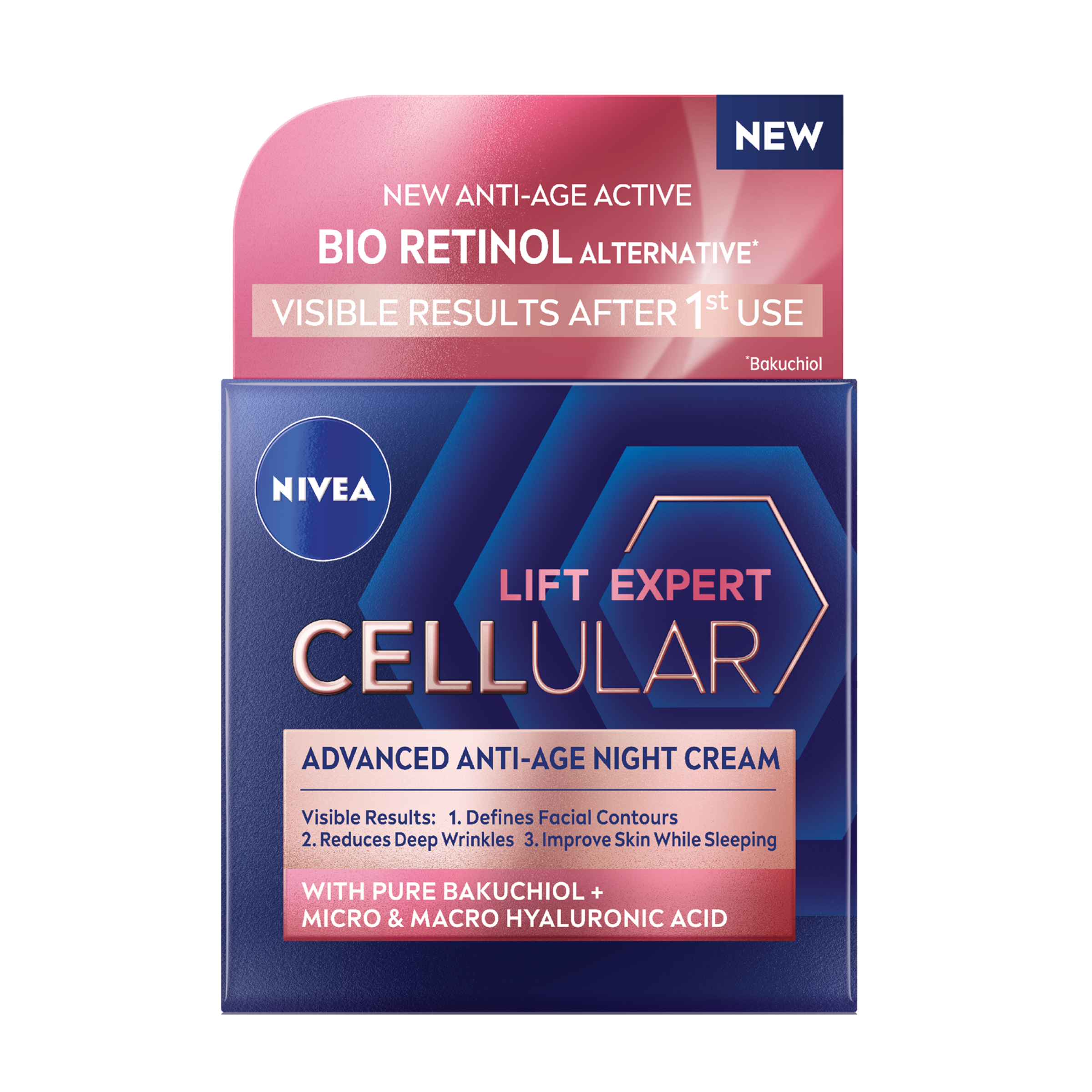 NIVEA CELLULAR LIFT EXPER NIGHT CREAM 50ML - Image 2
