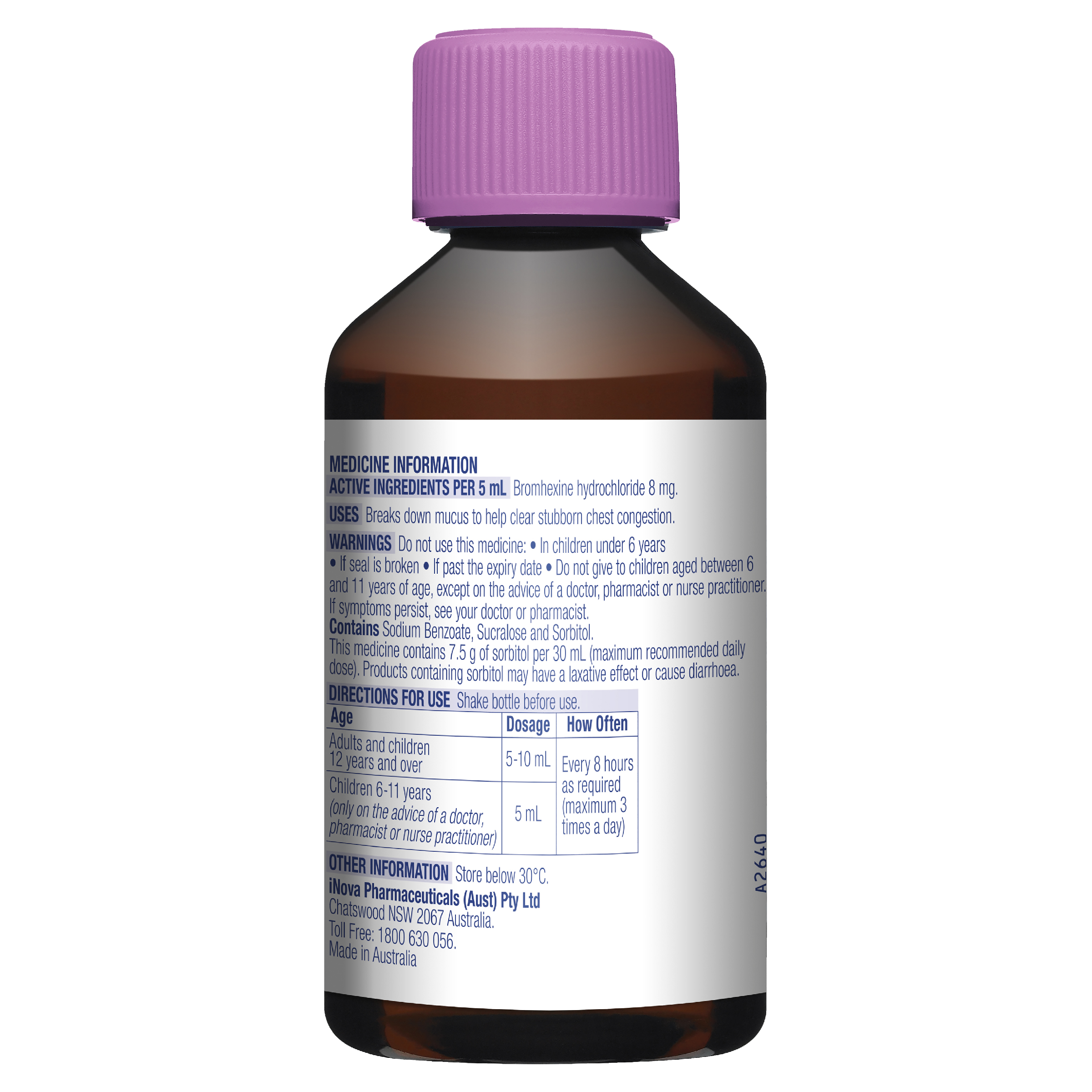 DURO-TUSS CHESTY DOUBLE STRENGTH LIQUID 200ML - Image 2
