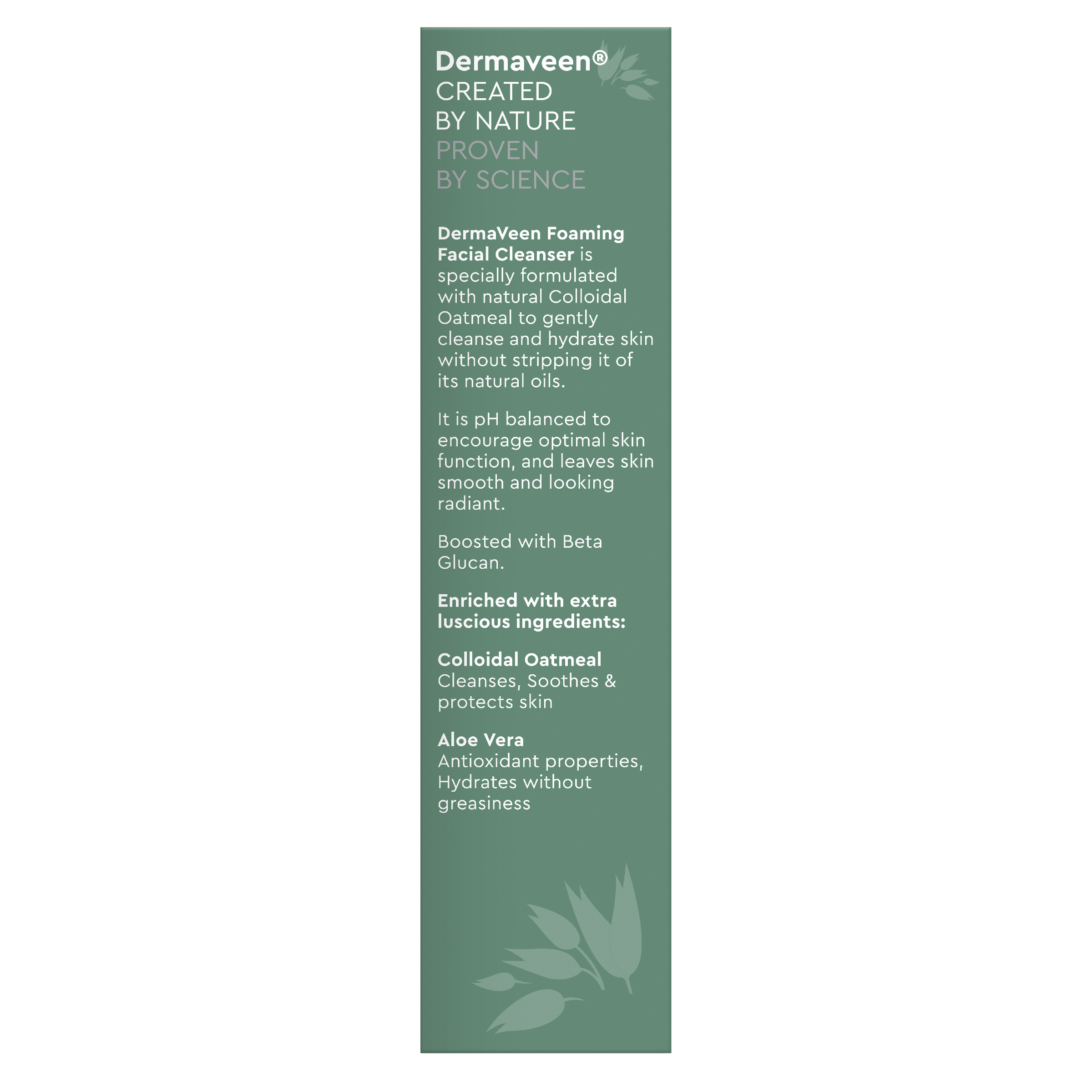 DERMAVEEN FOAMING FACIAL CLEANSER 125ML - Image 3