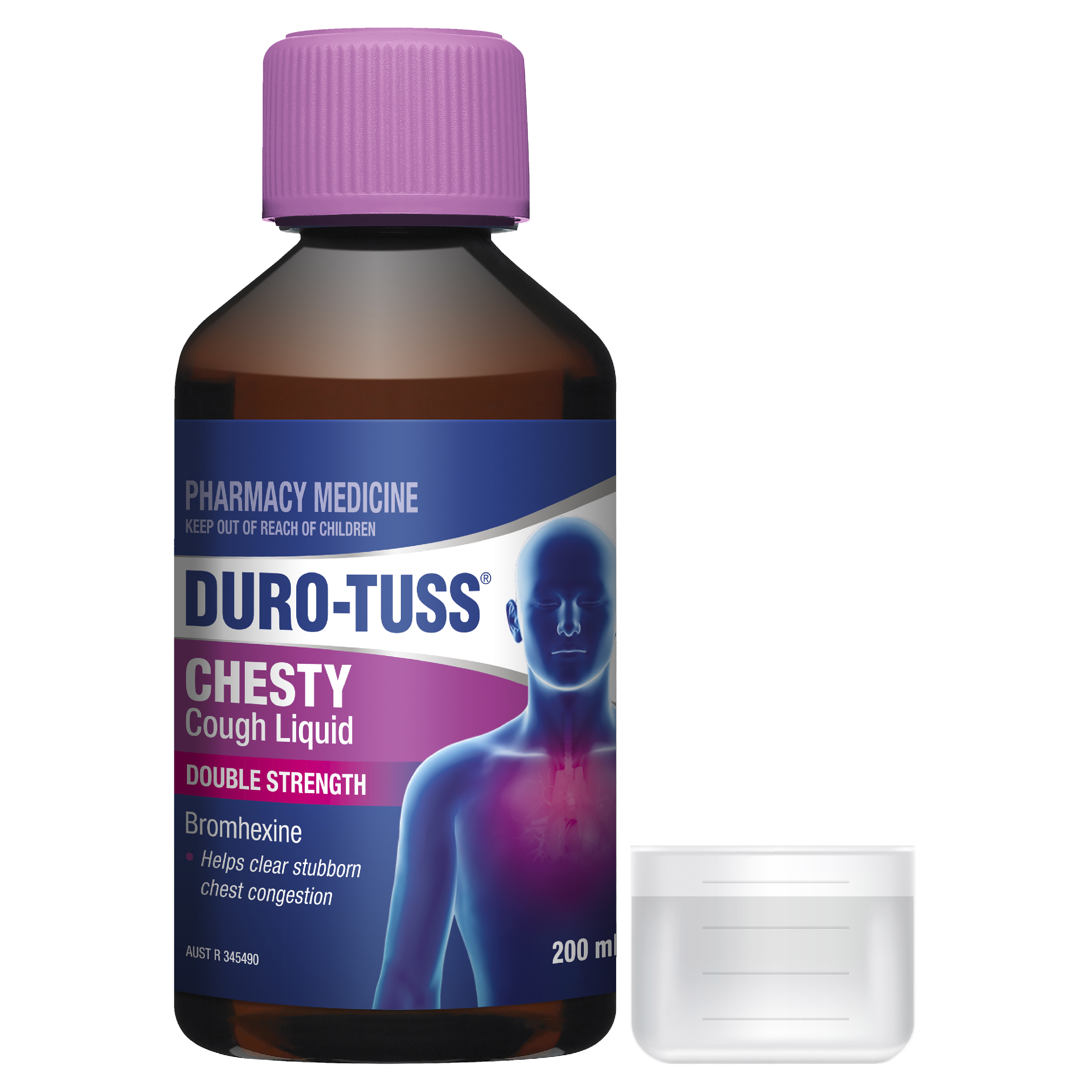 DURO-TUSS CHESTY DOUBLE STRENGTH LIQUID 200ML - Image 5