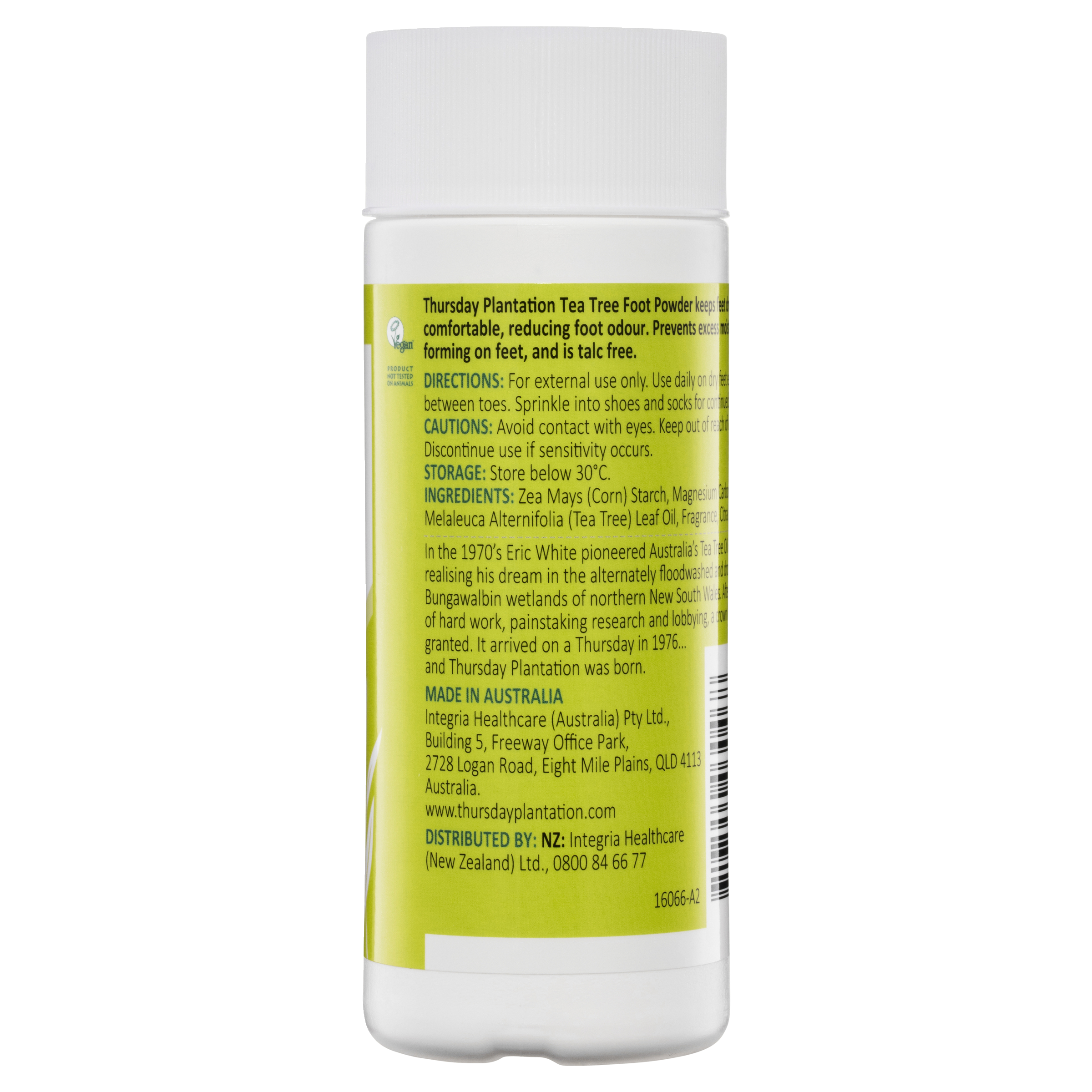 THURSDAY PLANTATION TEA TREE FOOT POWDER 100G - Image 2