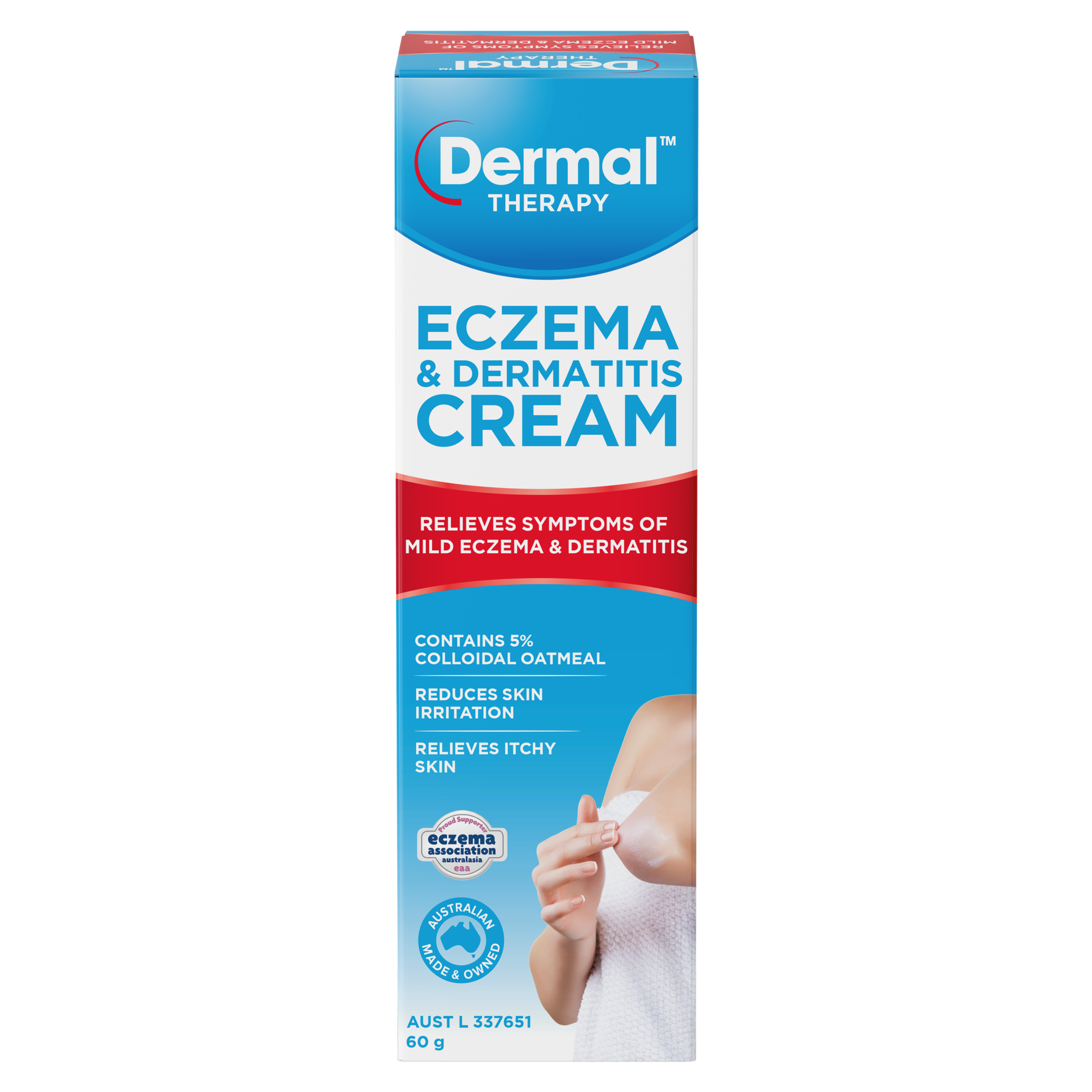 DERMAL THERAPY ECZEMA & DERMATITIS CREAM 60G