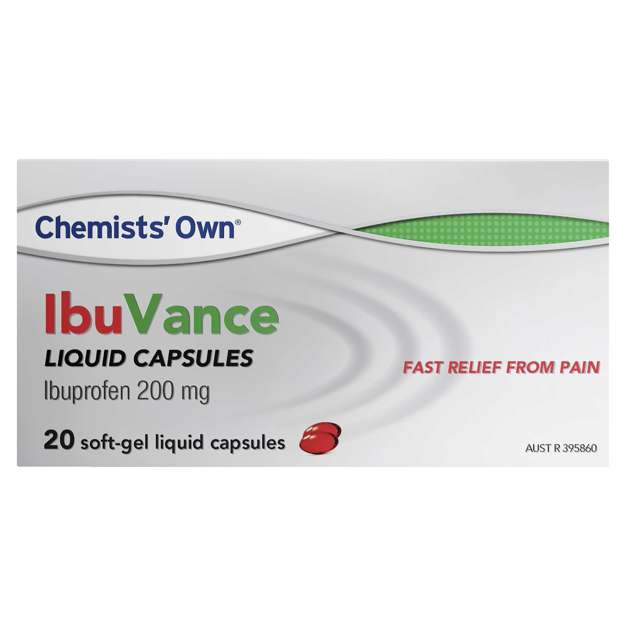 CHEMISTS OWN IBUVANCE 200MG 20 CAPSULES - Image 2