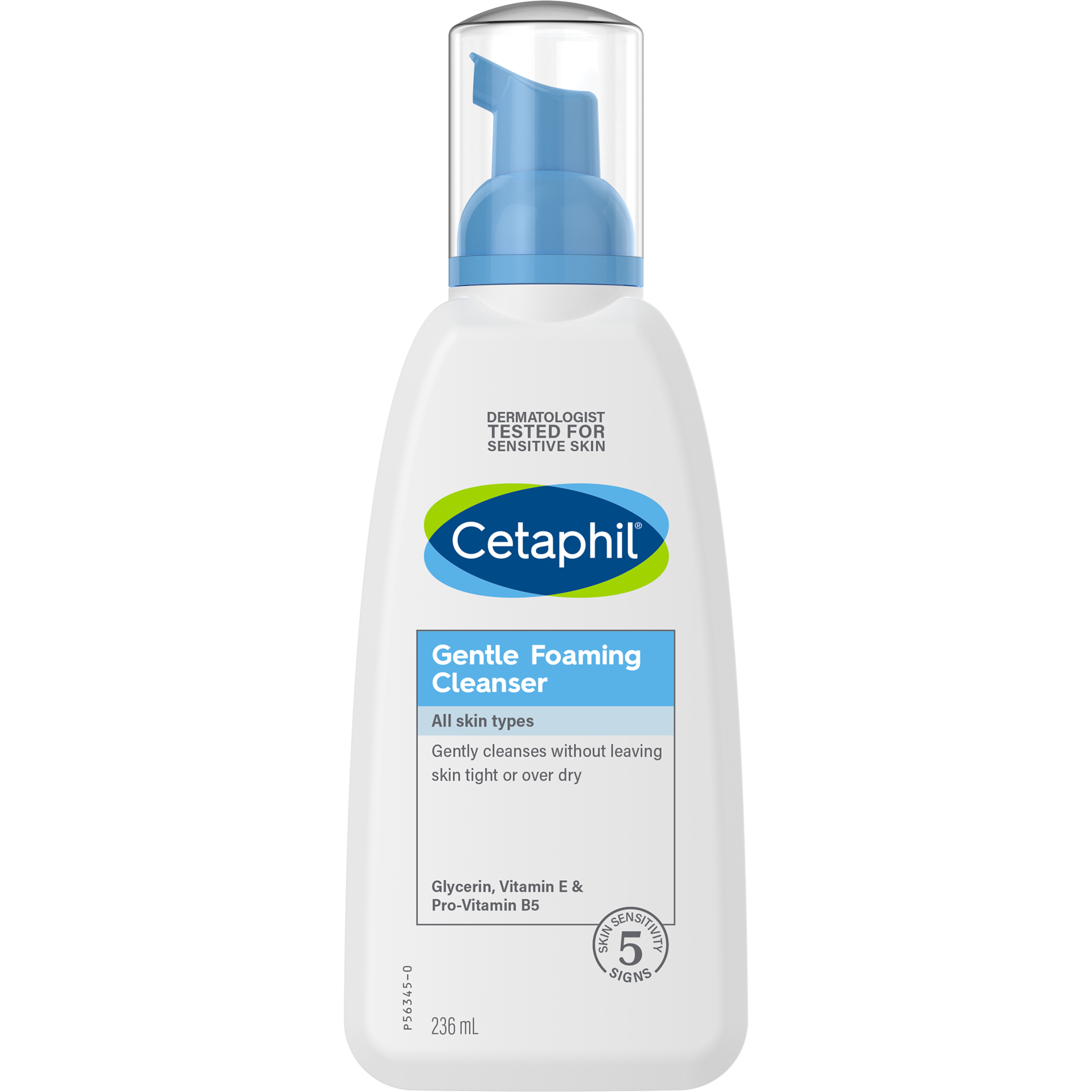 CETAPHIL GENTLE FOAMING FACE CLEANSER 236ML