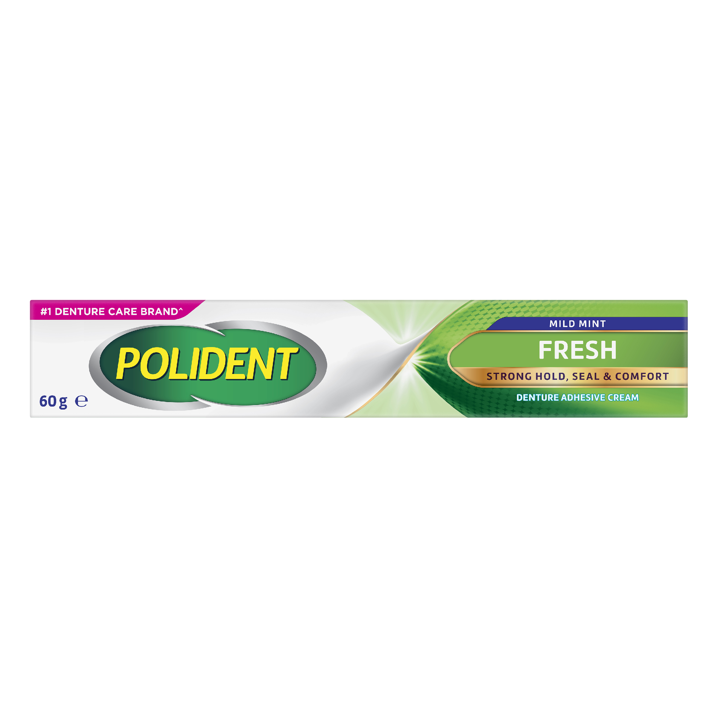 POLIDENT DENTURE ADHESIVE FRESH ACTIVE CREAM 60G - Image 5