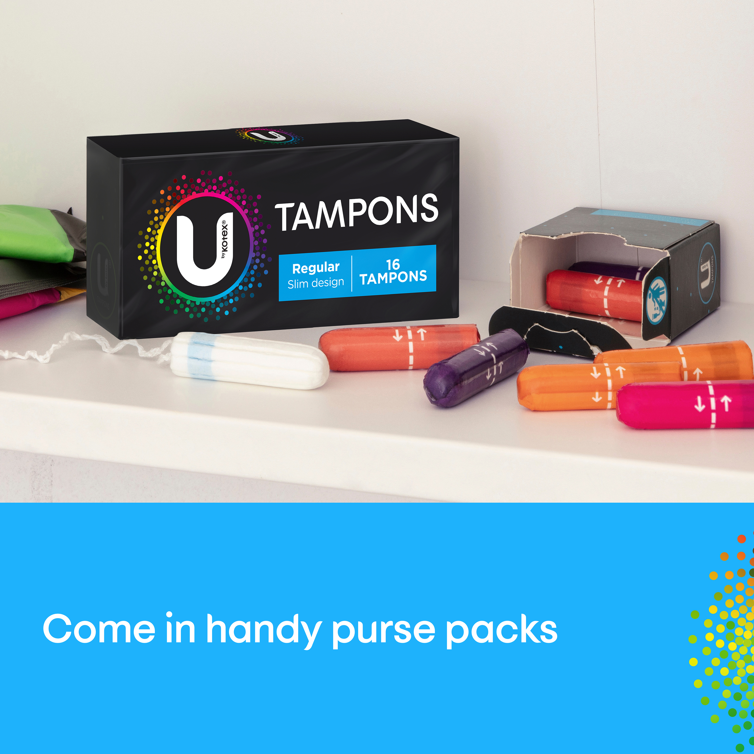 U BY KOTEX TAMPONS REGULAR 16 PACK - Image 10
