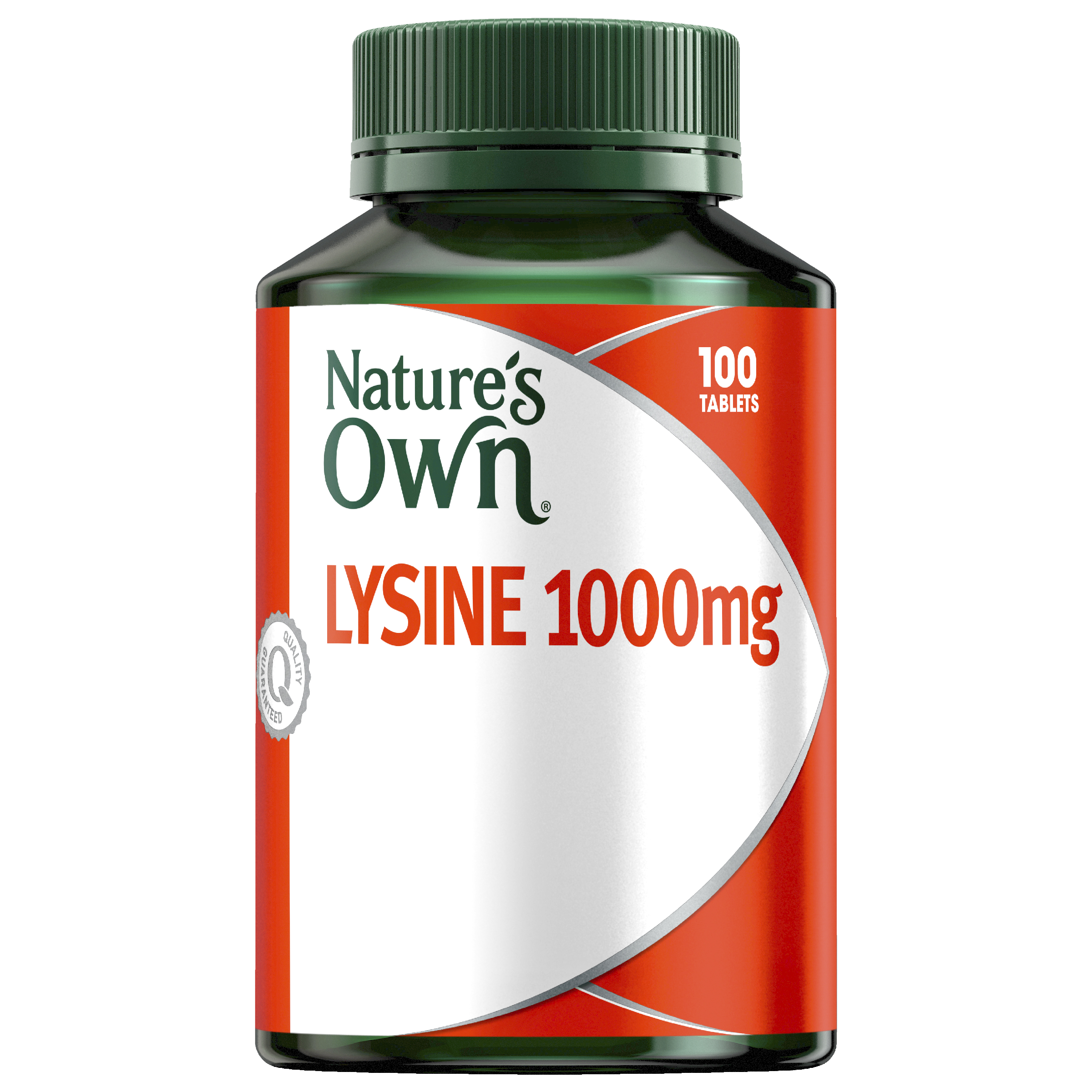 NATURES OWN LYSINE 1000MG 100 TABLETS - Image 7
