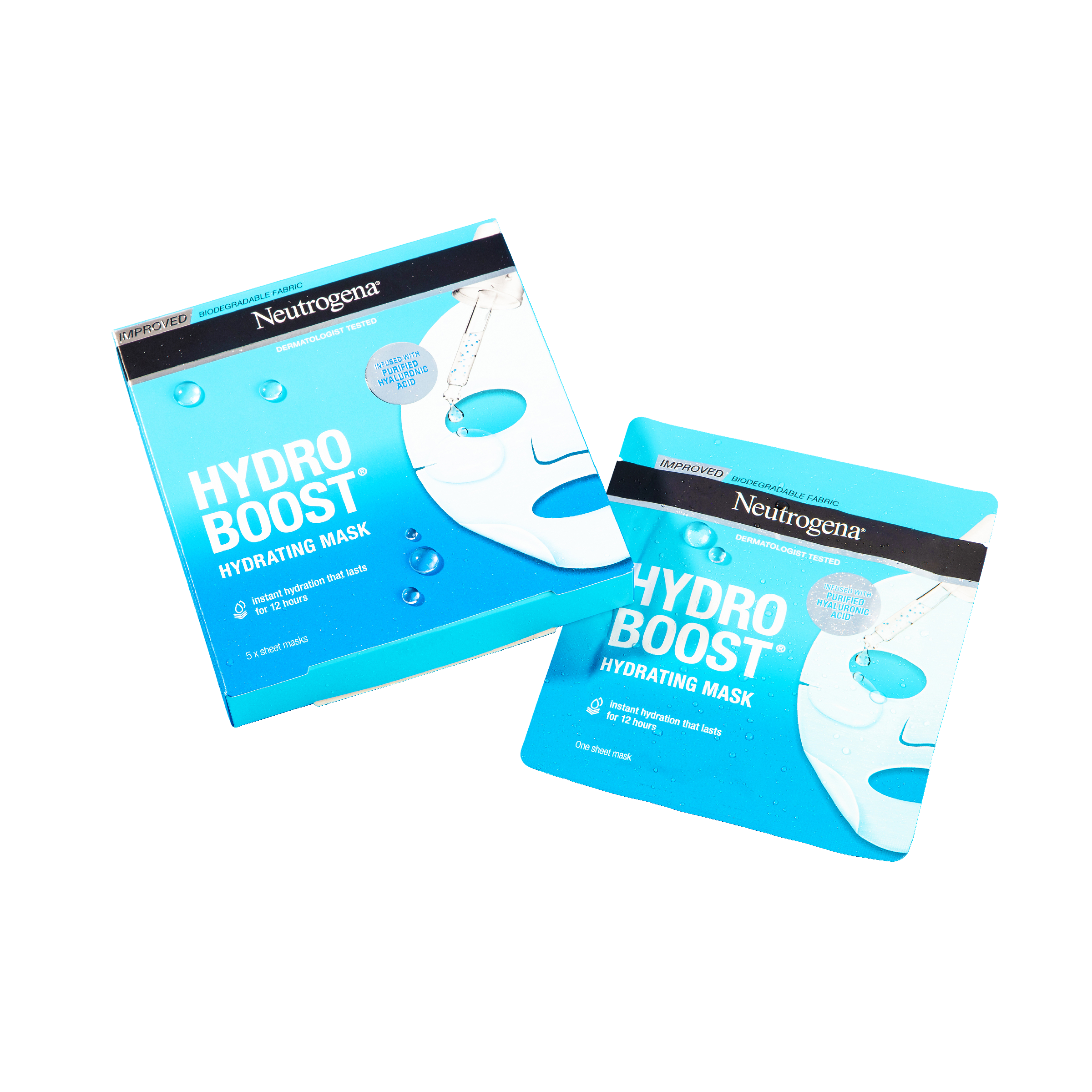 NEUTROGENA HYDRO BOOST FACE SHEET MASK 5 PACK - Image 10