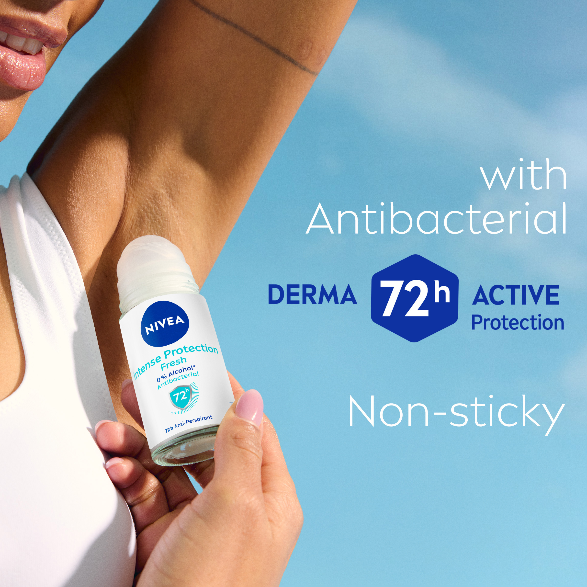 NIVEA WOMEN ANTIPERSPIRANT EVERYDAY ACTIVE FRESH ROLL ON 50ML - Image 3