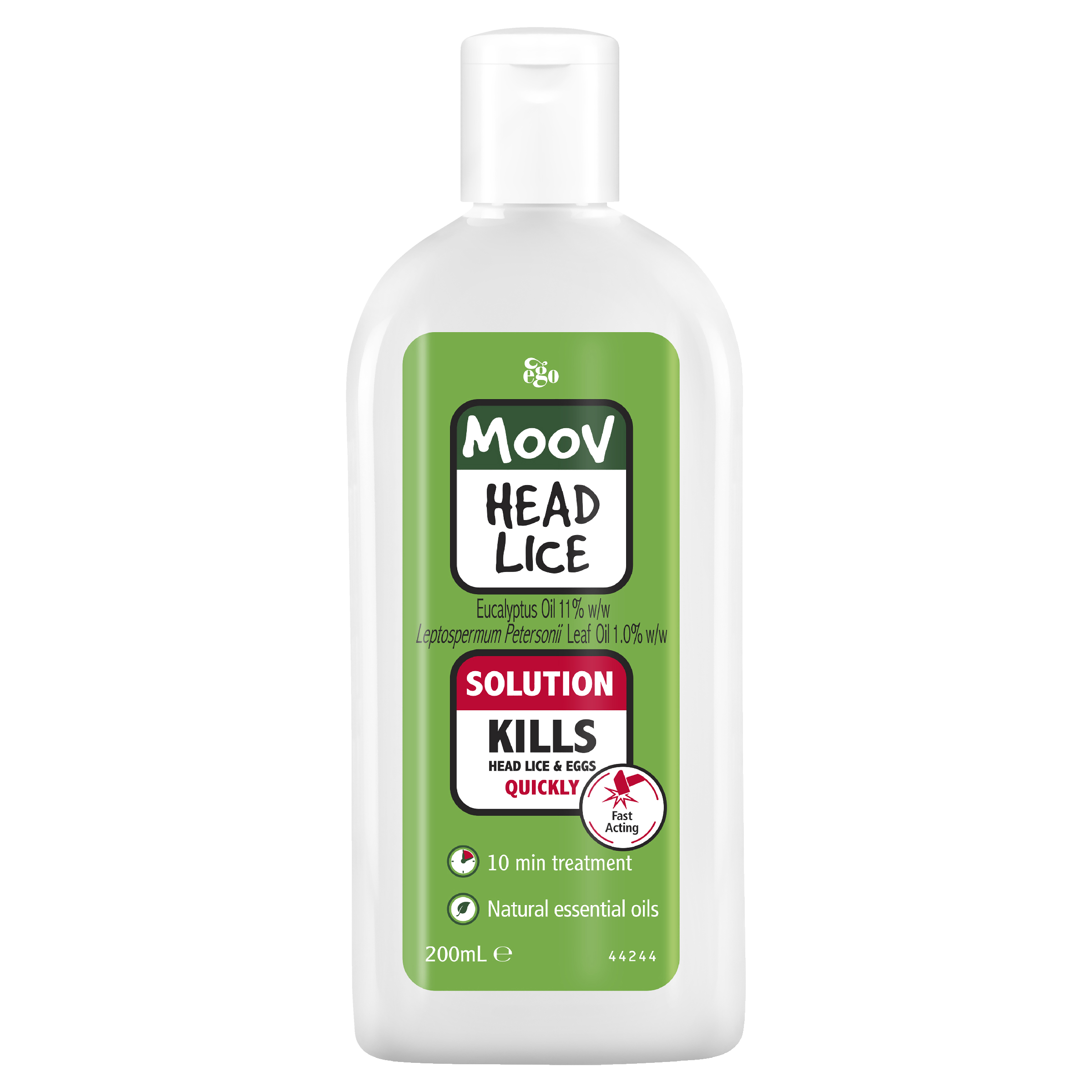 EGO MOOV HEAD LICE SOLUTION 200ML