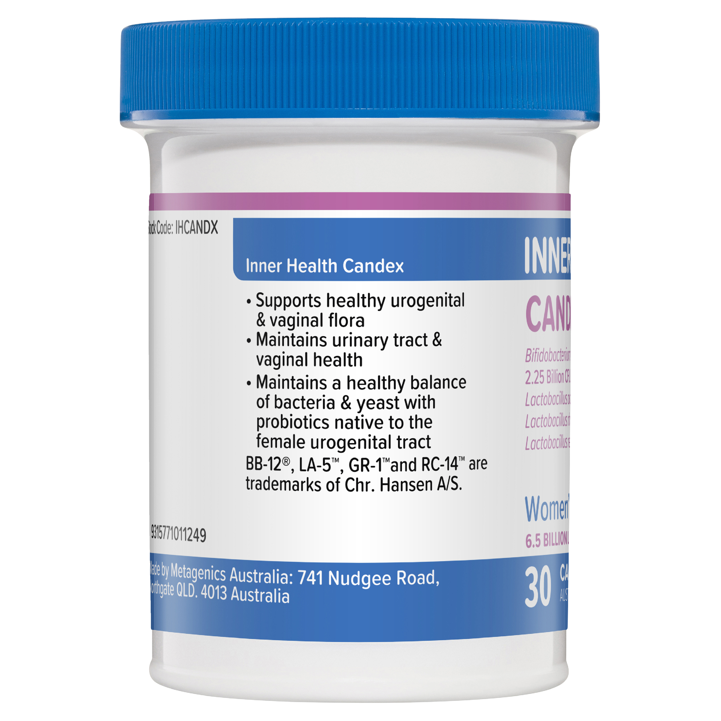 INNER HEALTH CANDEX 30 CAPSULES - Image 4