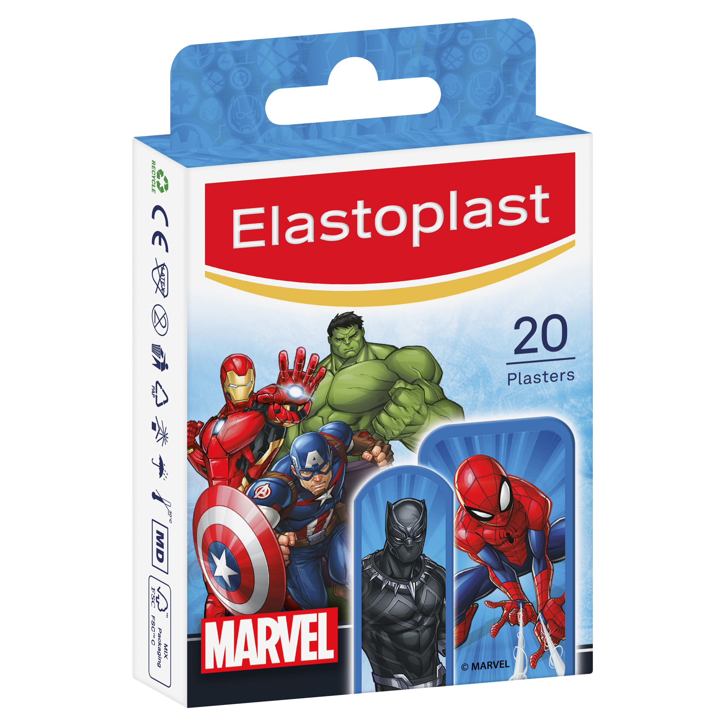 ELASTOPLAST DISNEY MARVEL STRIPS 20 PACK - Image 8