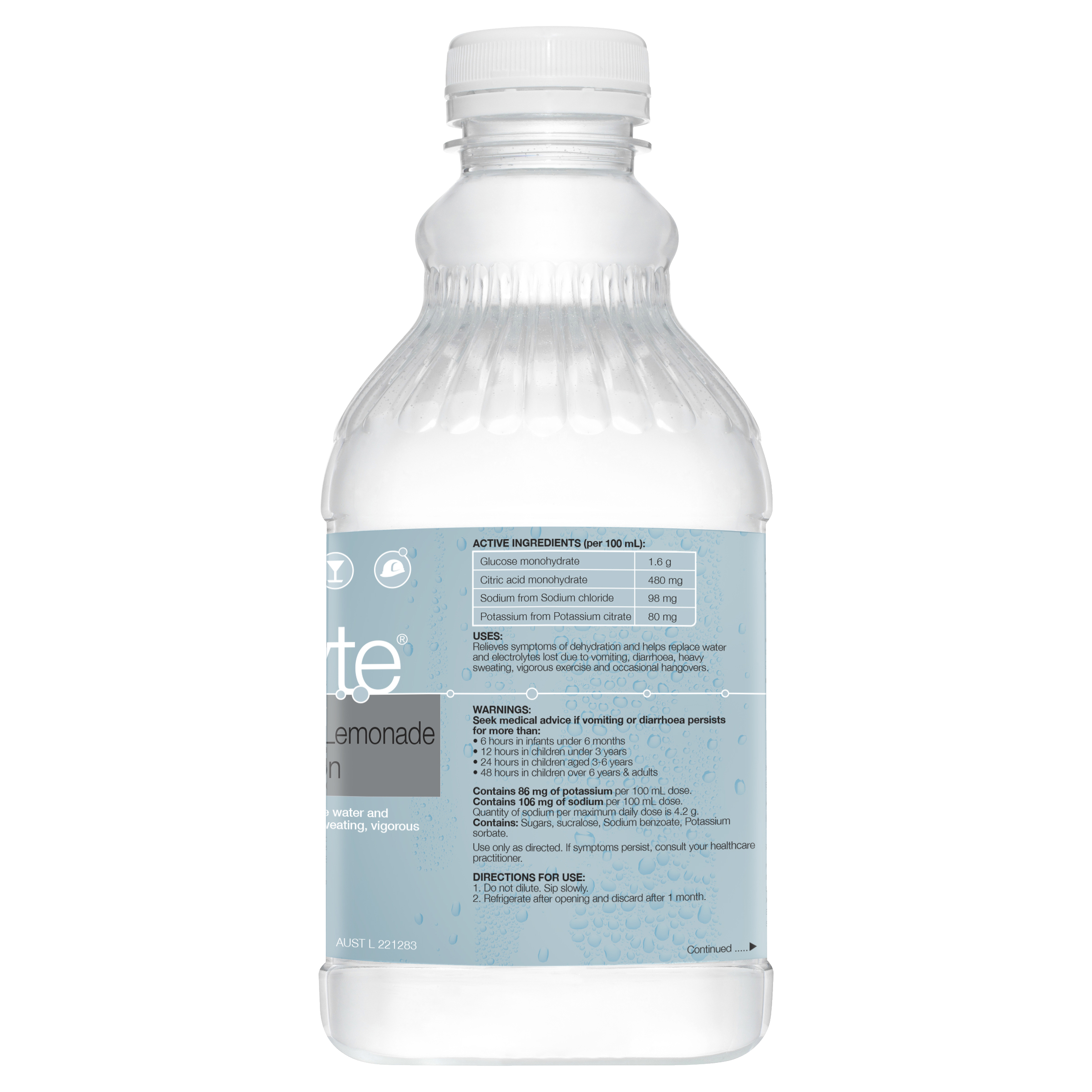HYDRALYTE LIQUID LEMONADE 1 LITRE - Image 3