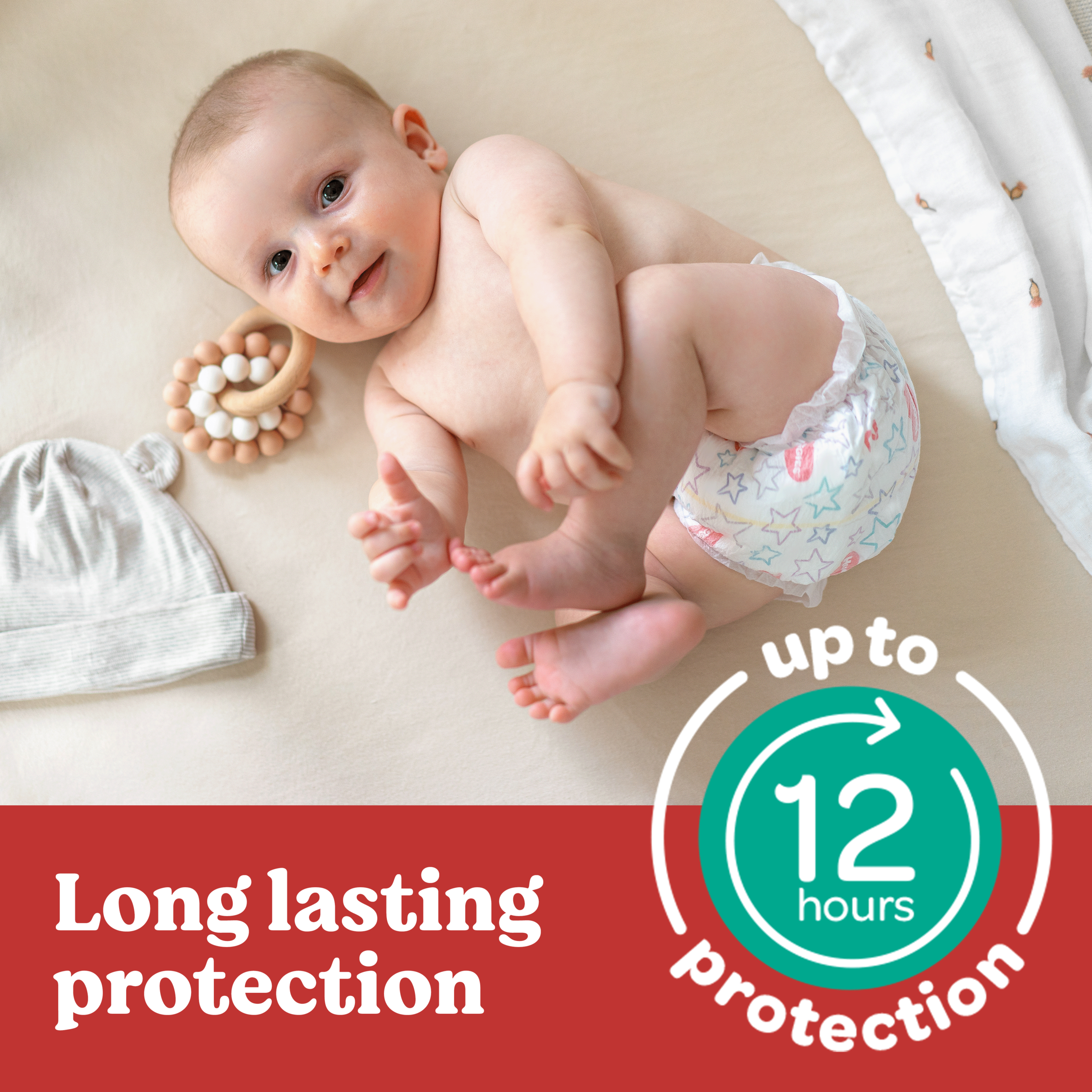 HUGGIES ESSENTIALS NAPPIES WALKER 44 PACK - Image 5