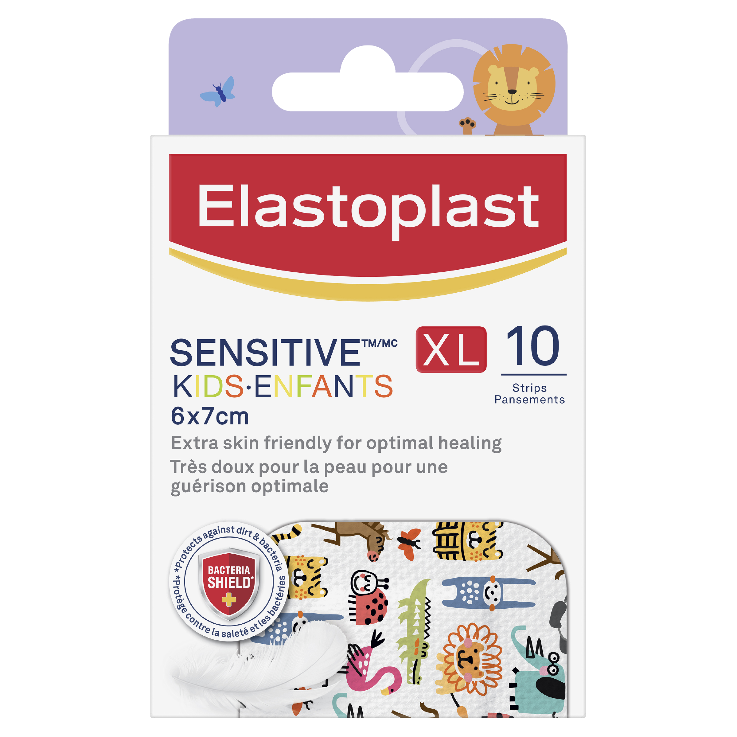 ELASTOPLAST KIDS SENSITIVE XL 10 PACK