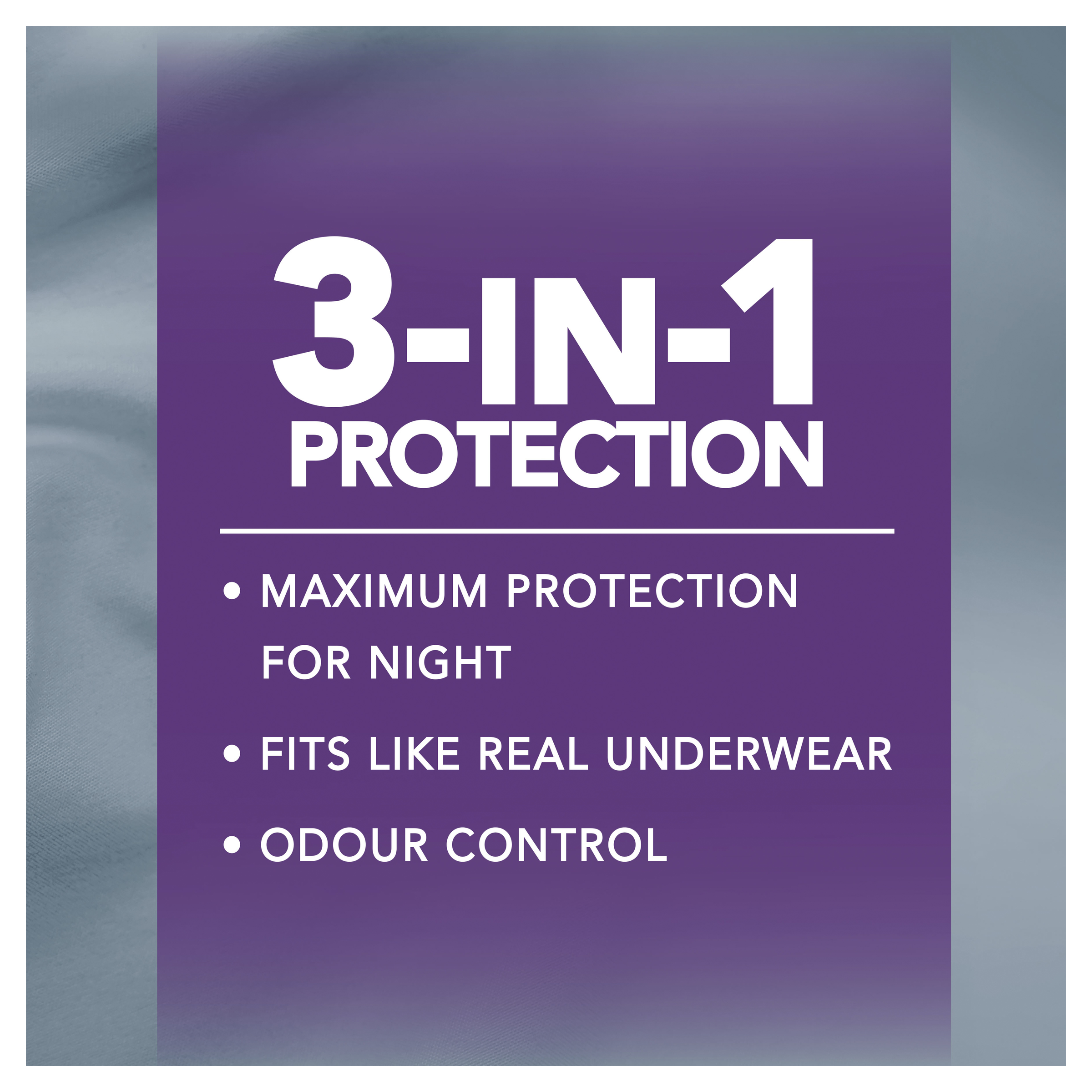DEPEND WOMEN REAL FIT N/DEF UNDERWEAR 9D LARGE 8 PACK - Image 9