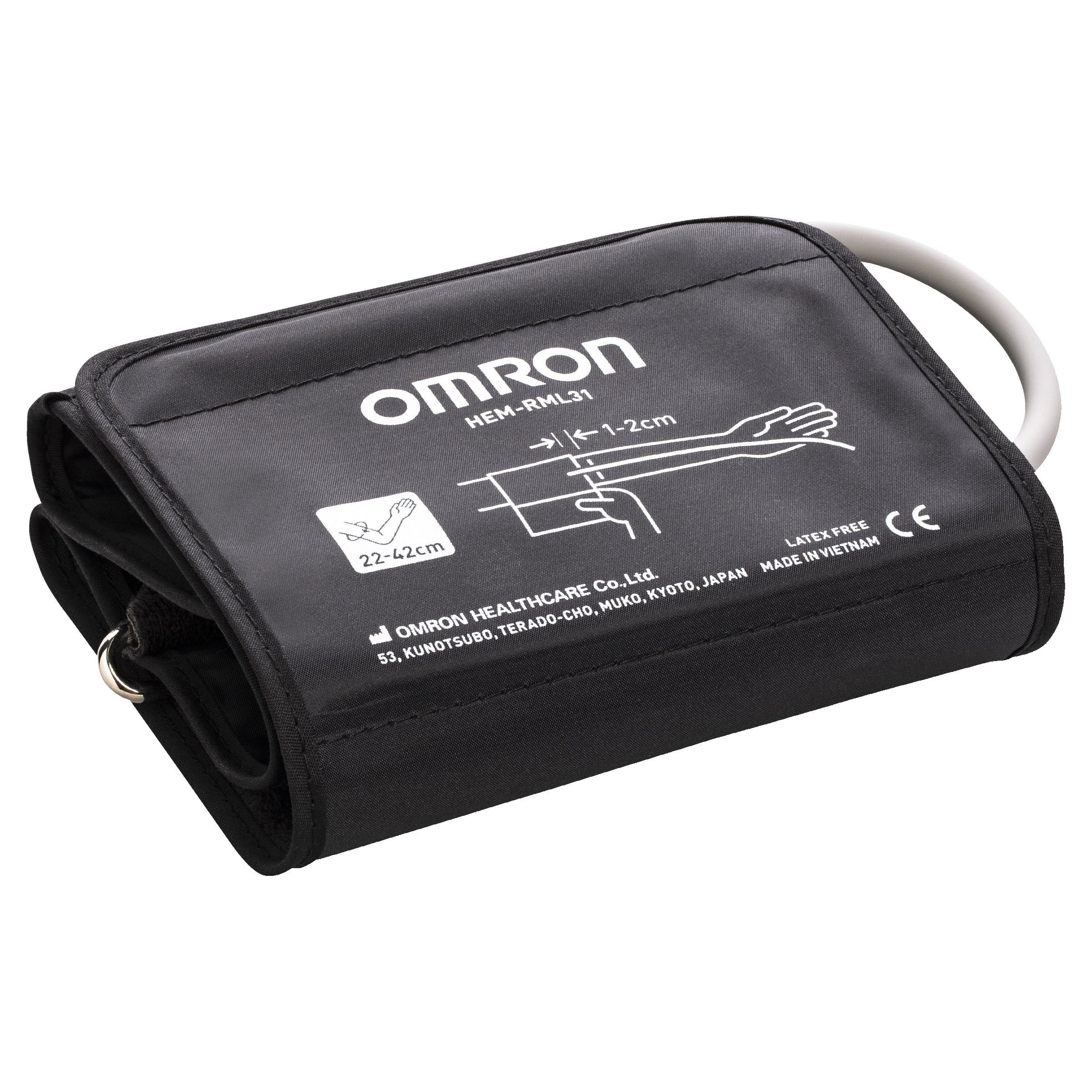 OMRON BLOOD PRESSURE MONITOR CUFF MED-LGE 22-42CM - Image 7