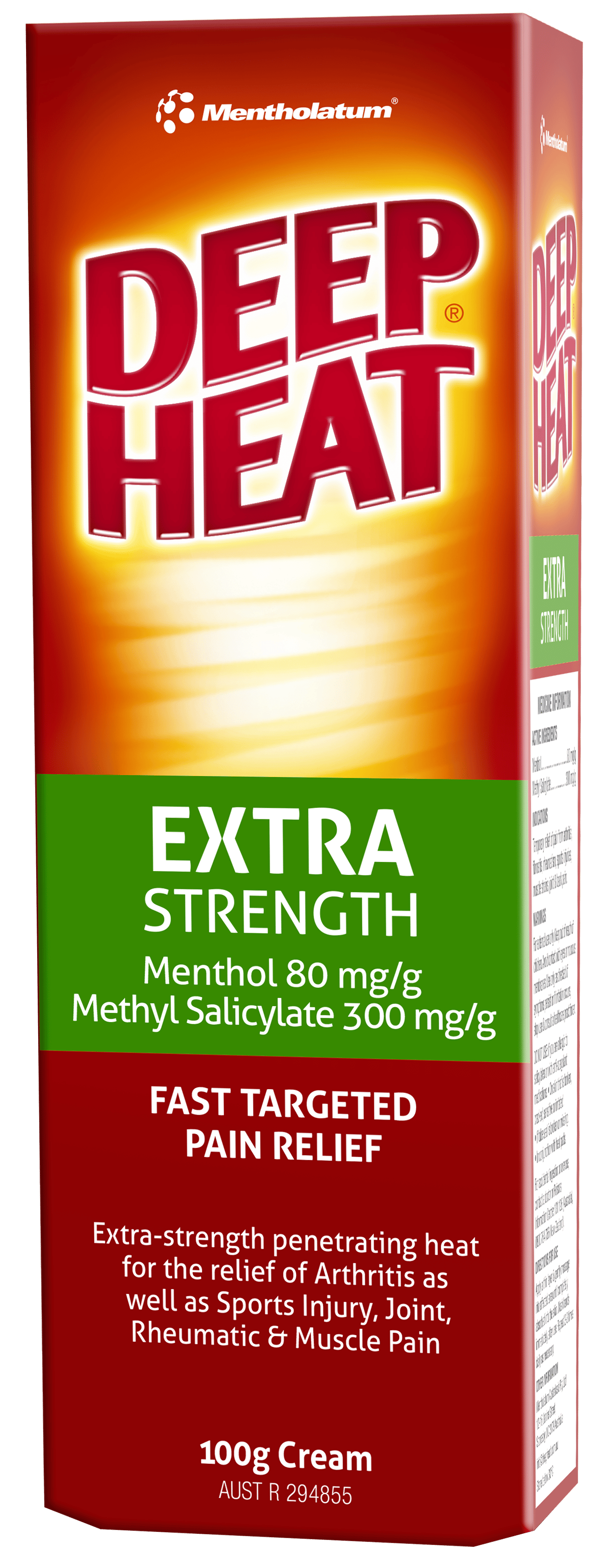 DEEP HEAT EXTRA STRENGTH CREAM 100G