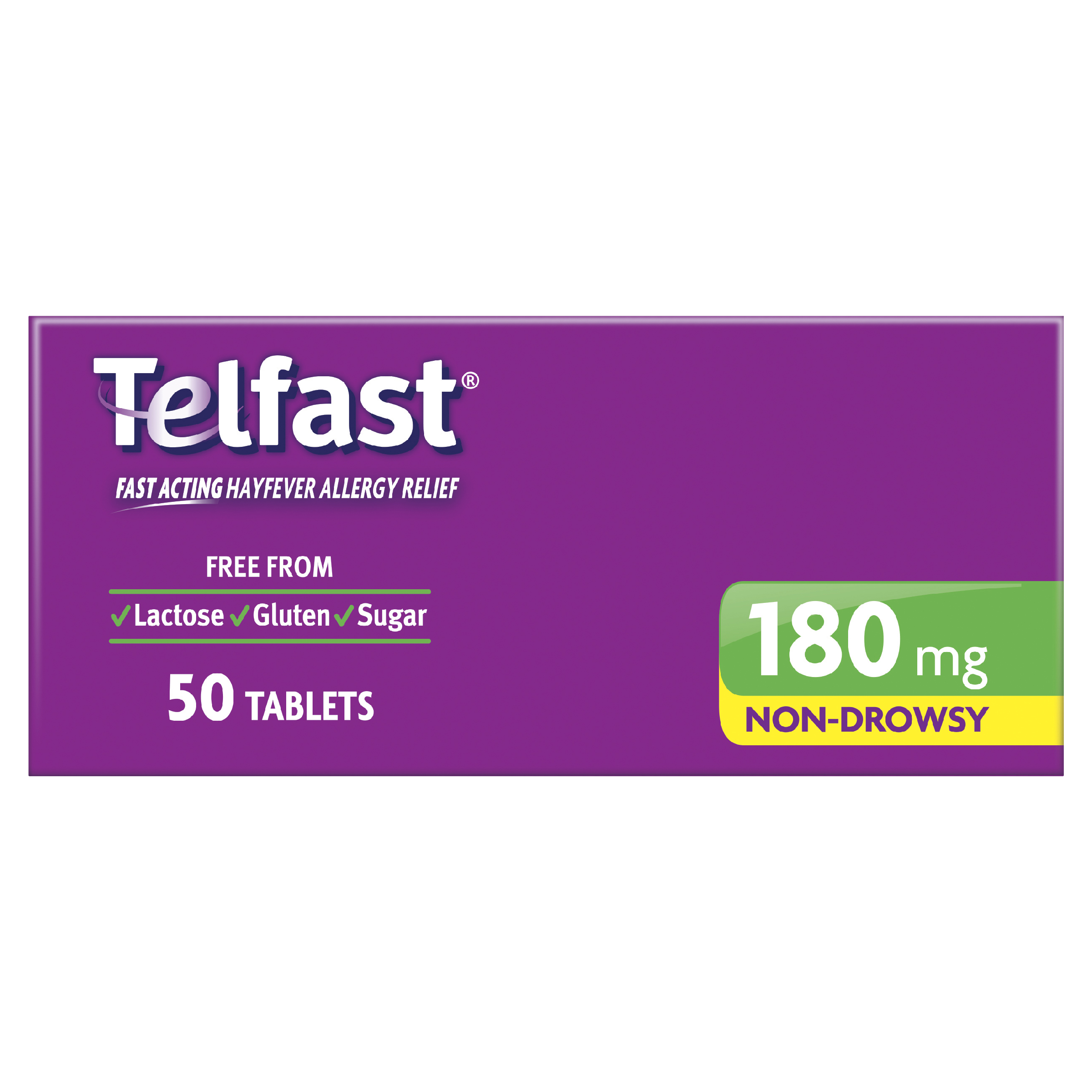 TELFAST 180MG 50 TABLETS - Image 4
