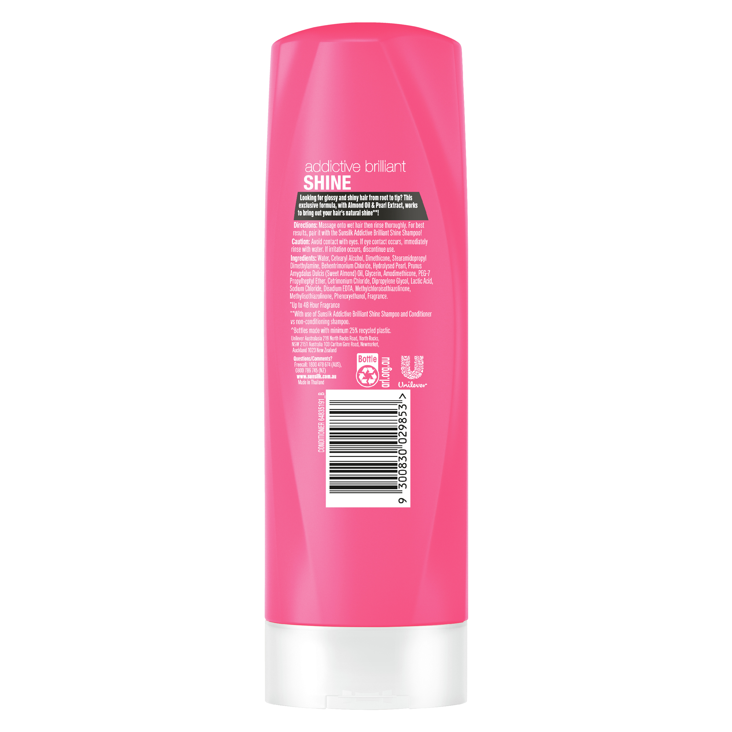 SUNSILK CONDITIONER ADDICTIVE BRILLIANT SHINE 350ML - Image 2