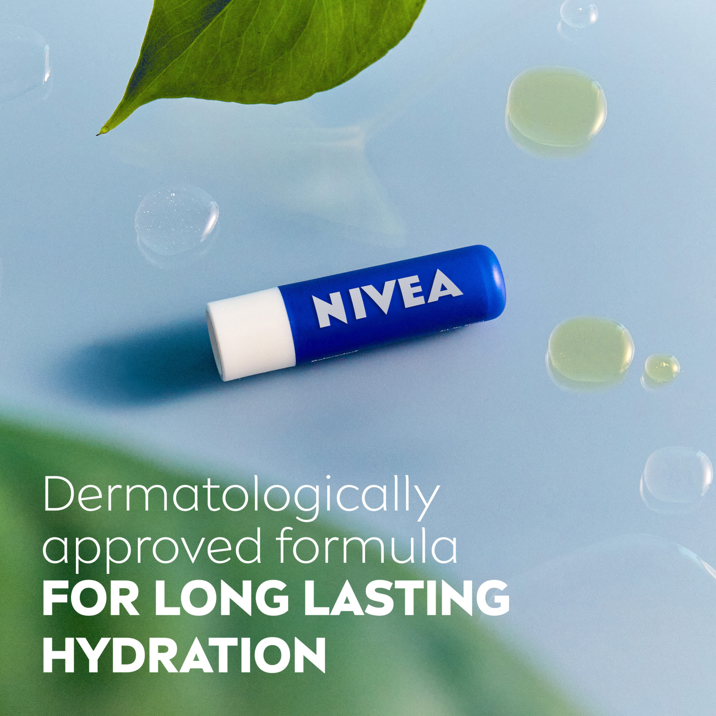 NIVEA LIP BALM STICK ORIGINAL WITH SHEA BUTTER 4.8G - Image 5