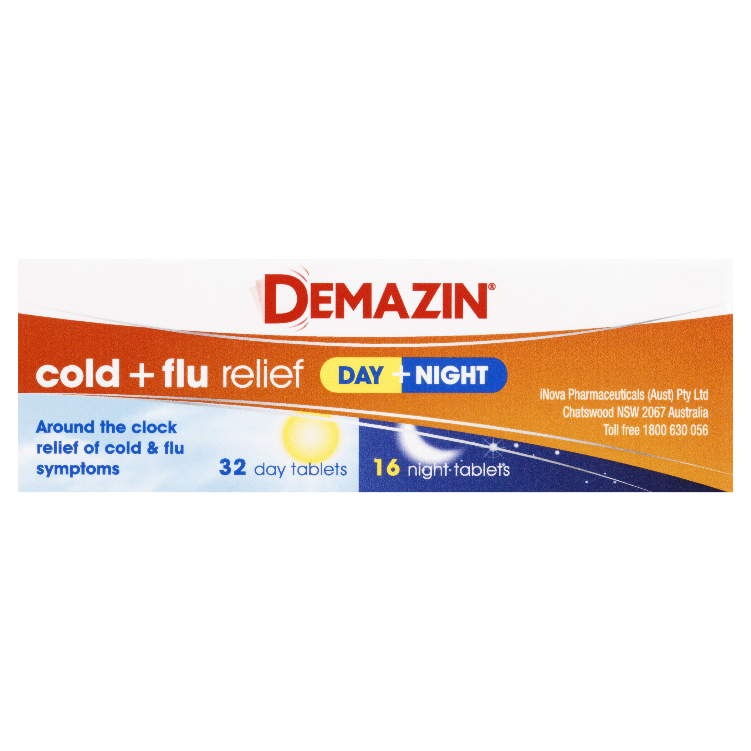 DEMAZIN DAY & NIGHT COLD & FLU PE 48 TABLETS - Image 7