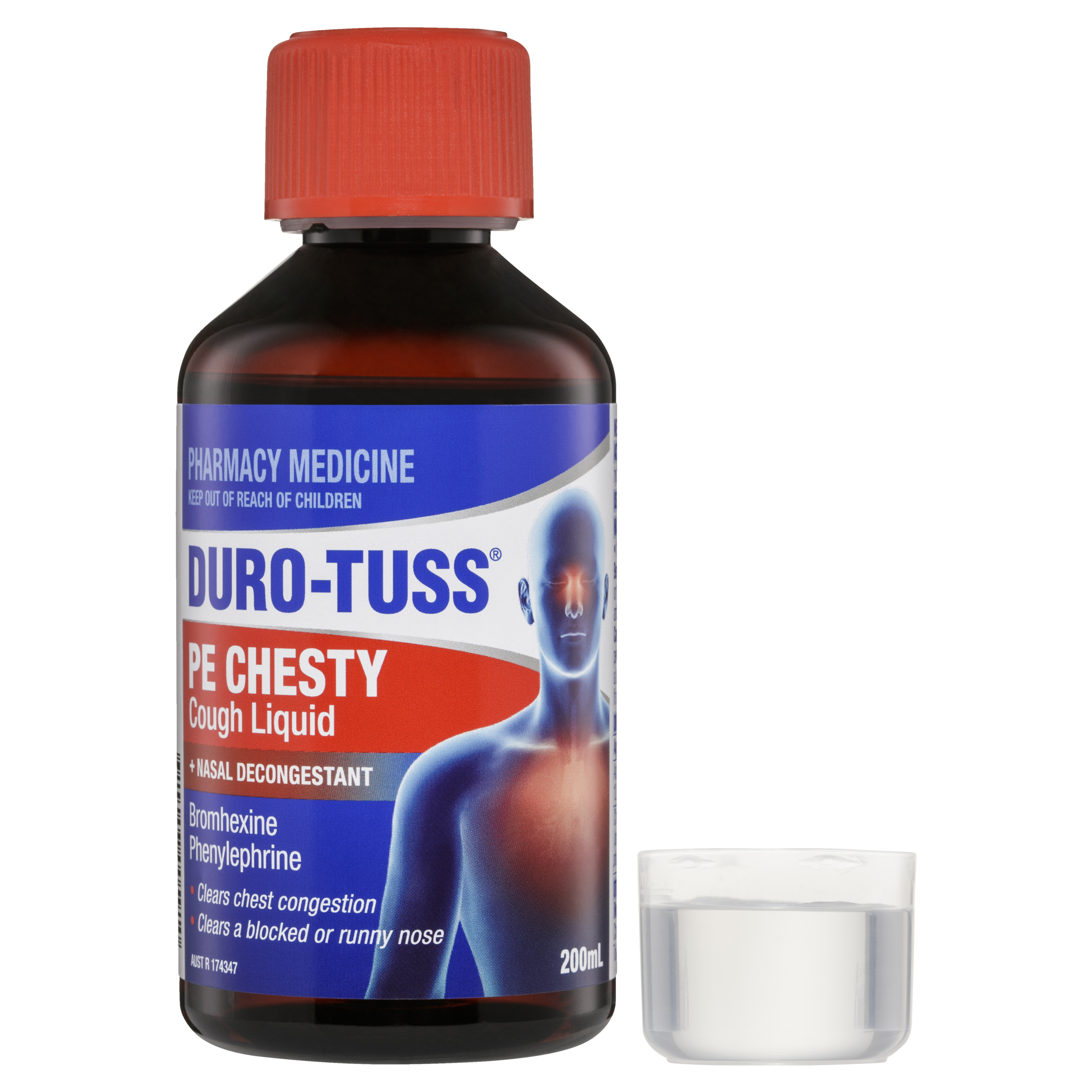 DURO-TUSS PE CHESTY PLUS DECONGESTANT LIQUID 200ML - Image 5