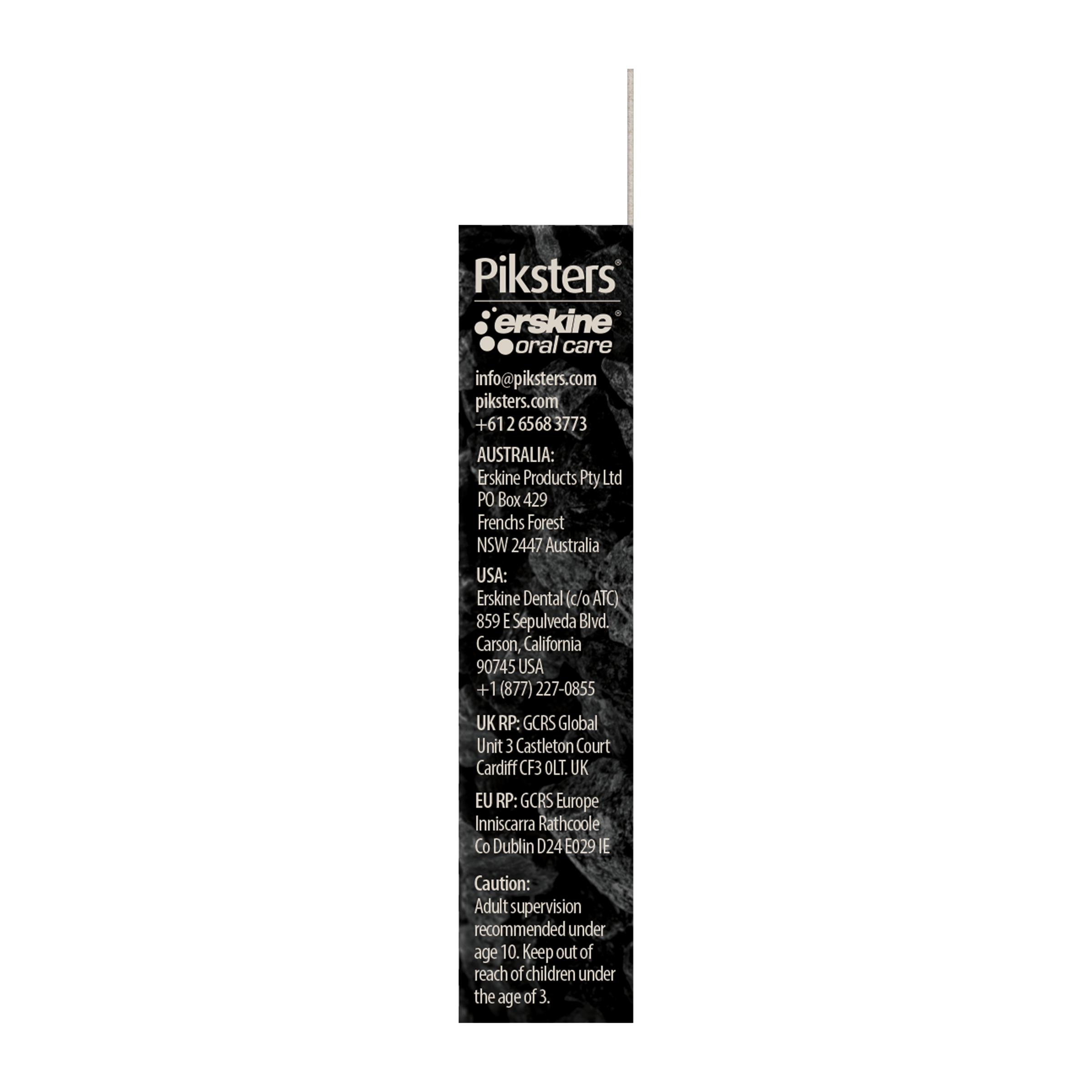 PIKSTERS ECO FLOSS PICK CHARCOAL 30 PACK - Image 3