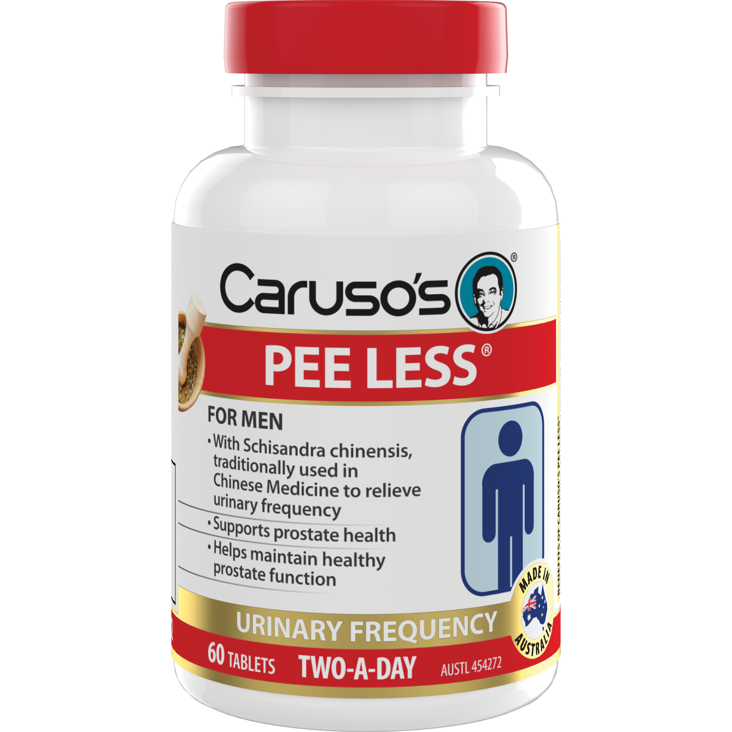 CARUSOS PEE LESS 60 TABLETS