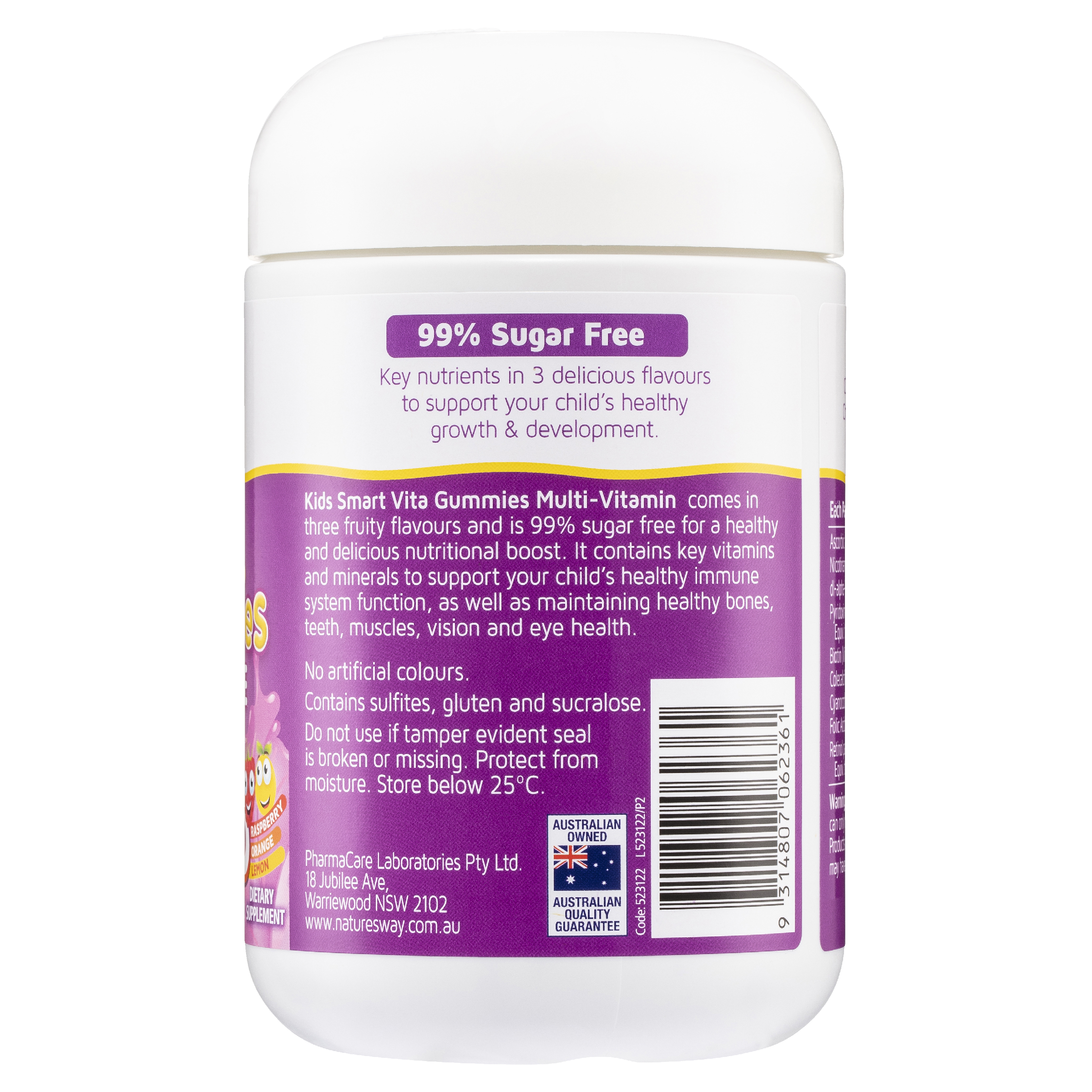 NATRUES WAY KIDS SMART VITA GUMMIES SUGAR FREE MULTI TRIO - Image 3