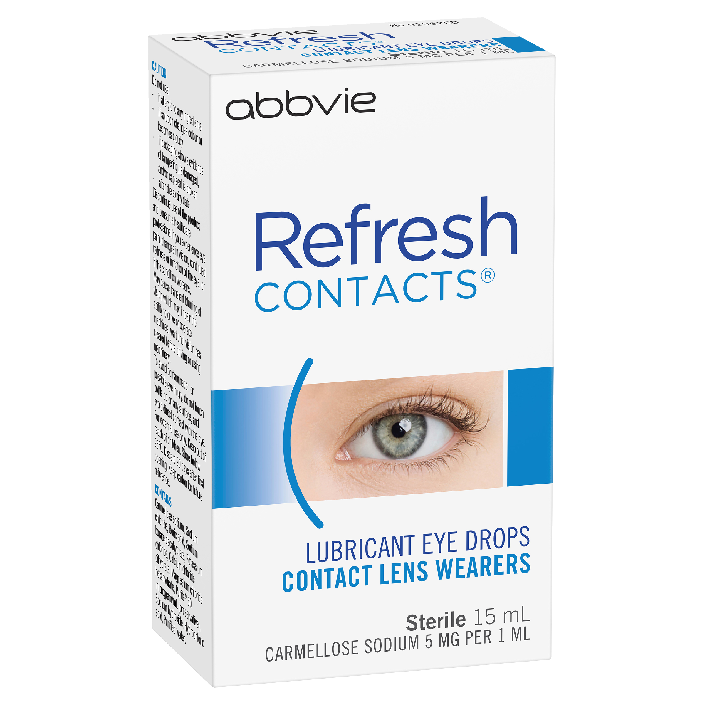 REFRESH CONTACTS EYE DROPS 15ML