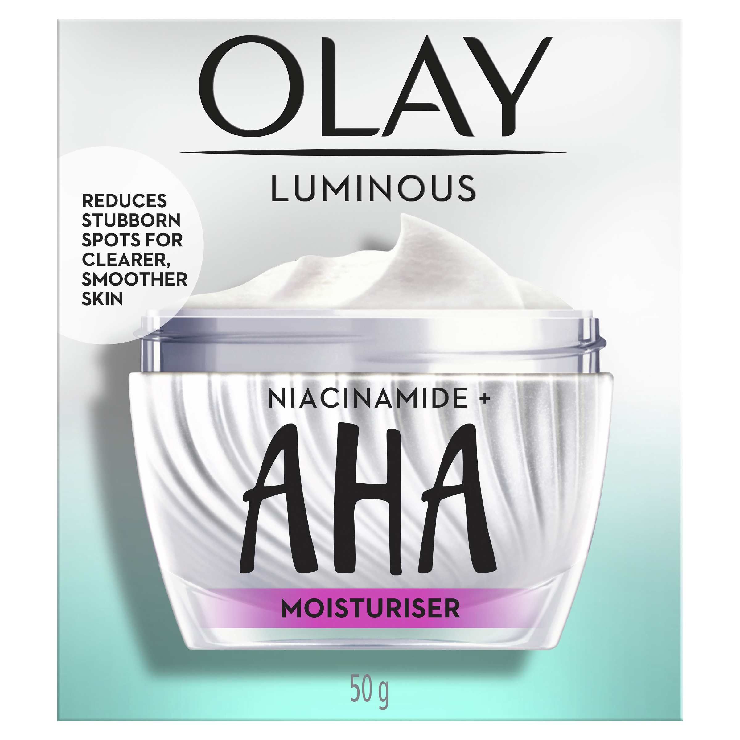 OLAY LUMINOUS AHA FACE CREAM 50G - Image 2