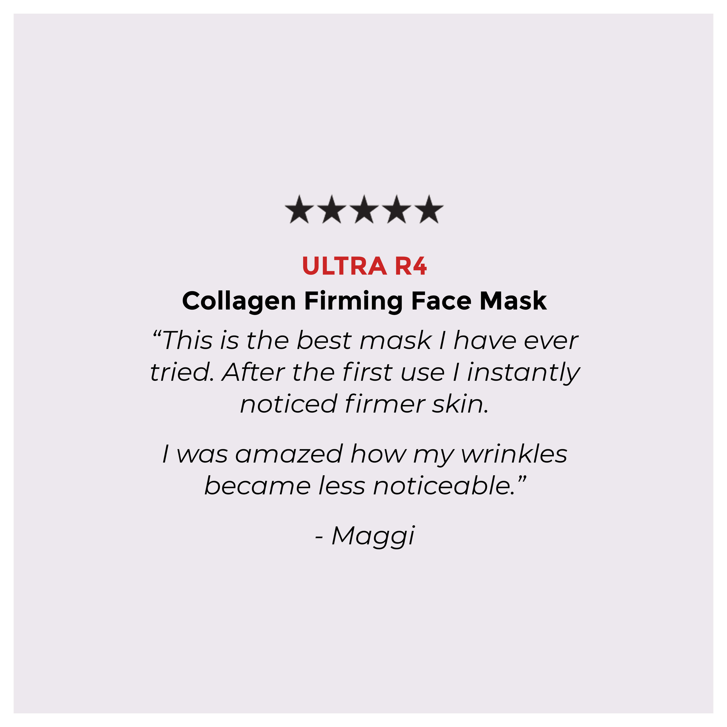 DR LEWINNS ULTRA R4 COLLAGEN FACE MASK 1 PACK - Image 5