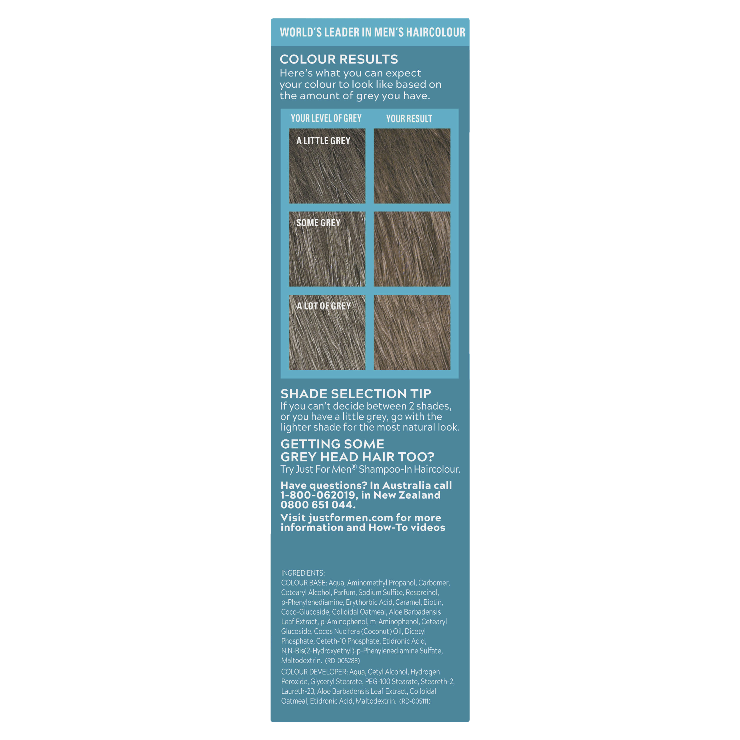 JUST FOR MEN MOUSTACHE & BEARD LIGHT BROWN - Image 6
