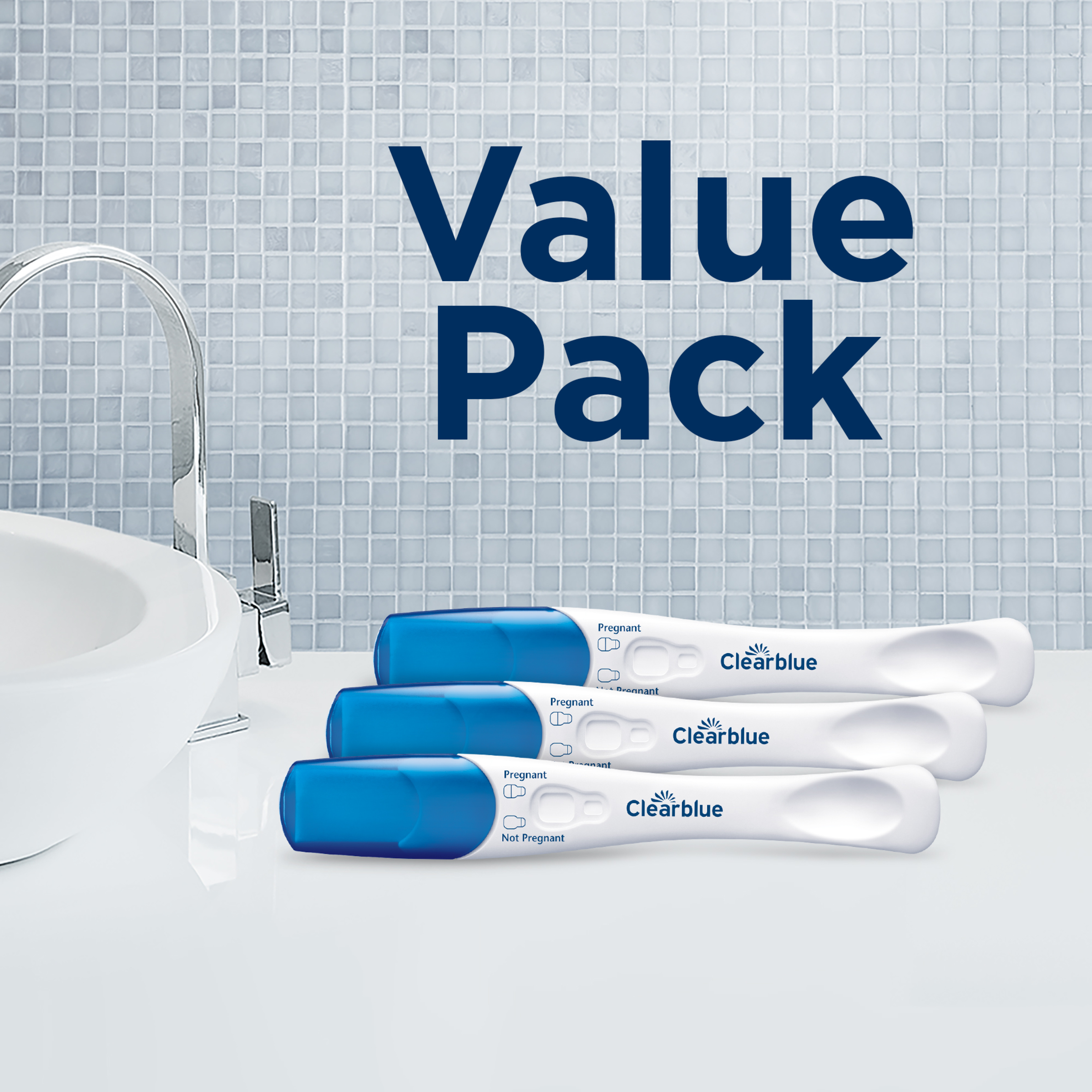 CLEARBLUE EARLY DETECTION PREGNANCY TEST 3 PACK - Image 7