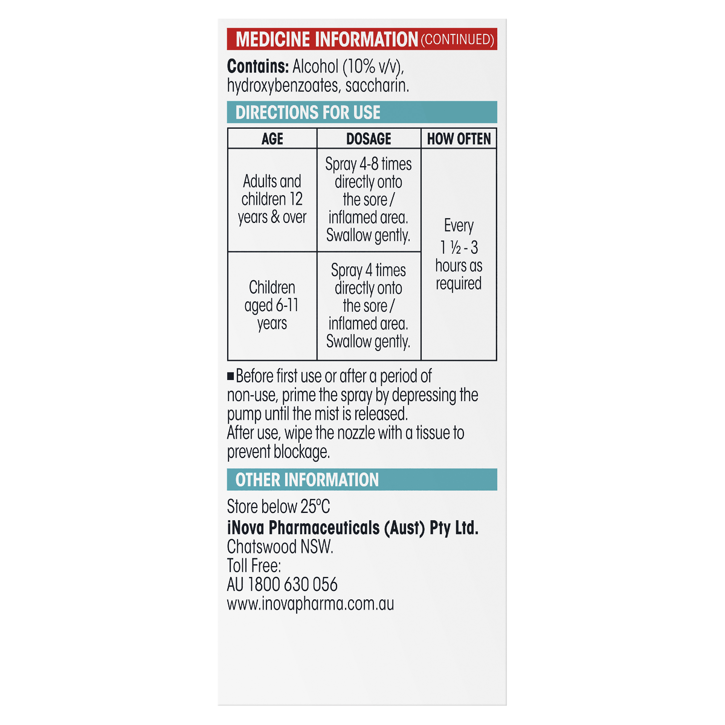 DIFFLAM SORE THROAT SPRAY 30ML - Image 6