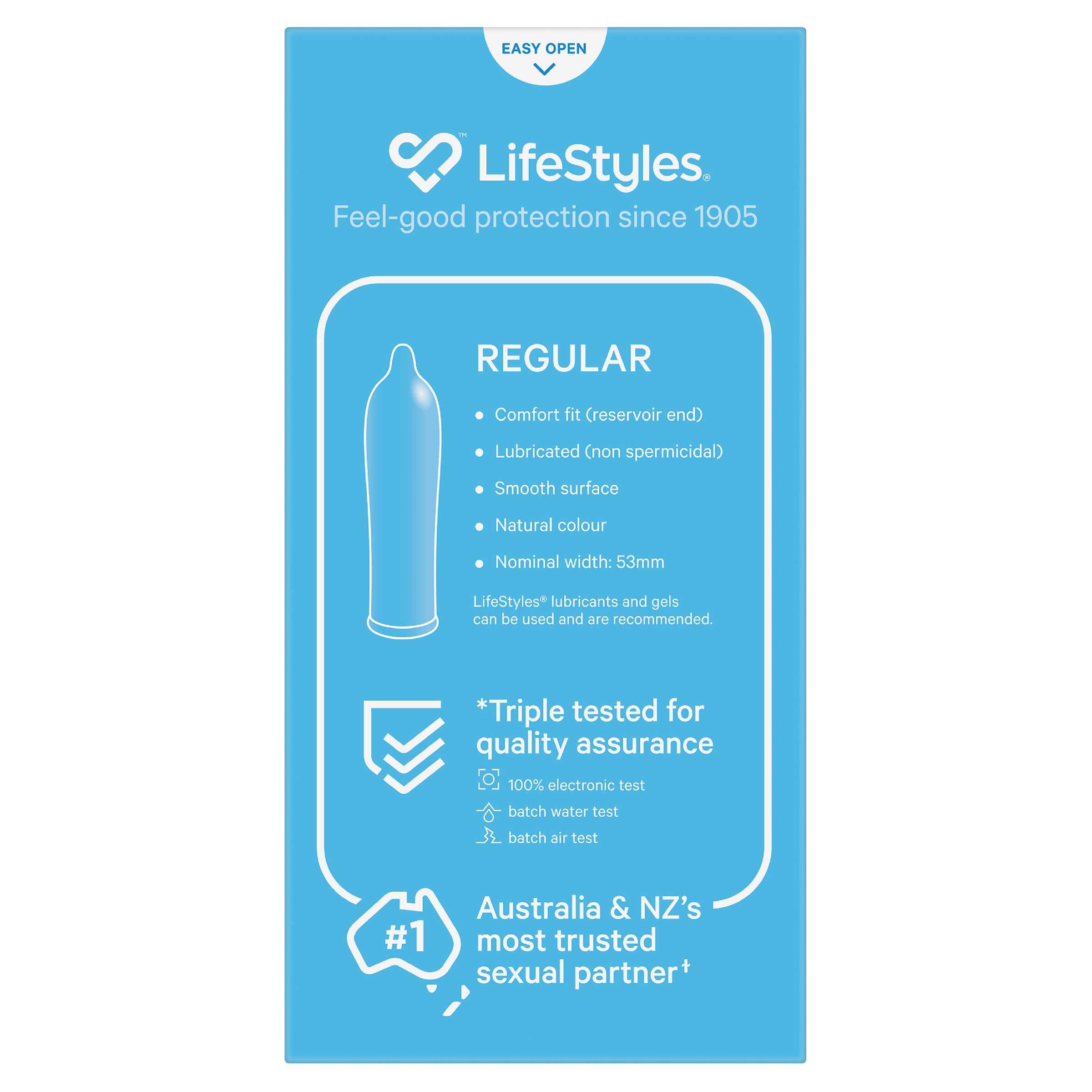 LIFESTYLES REGULAR CONDOMS 40 PACK - Image 4