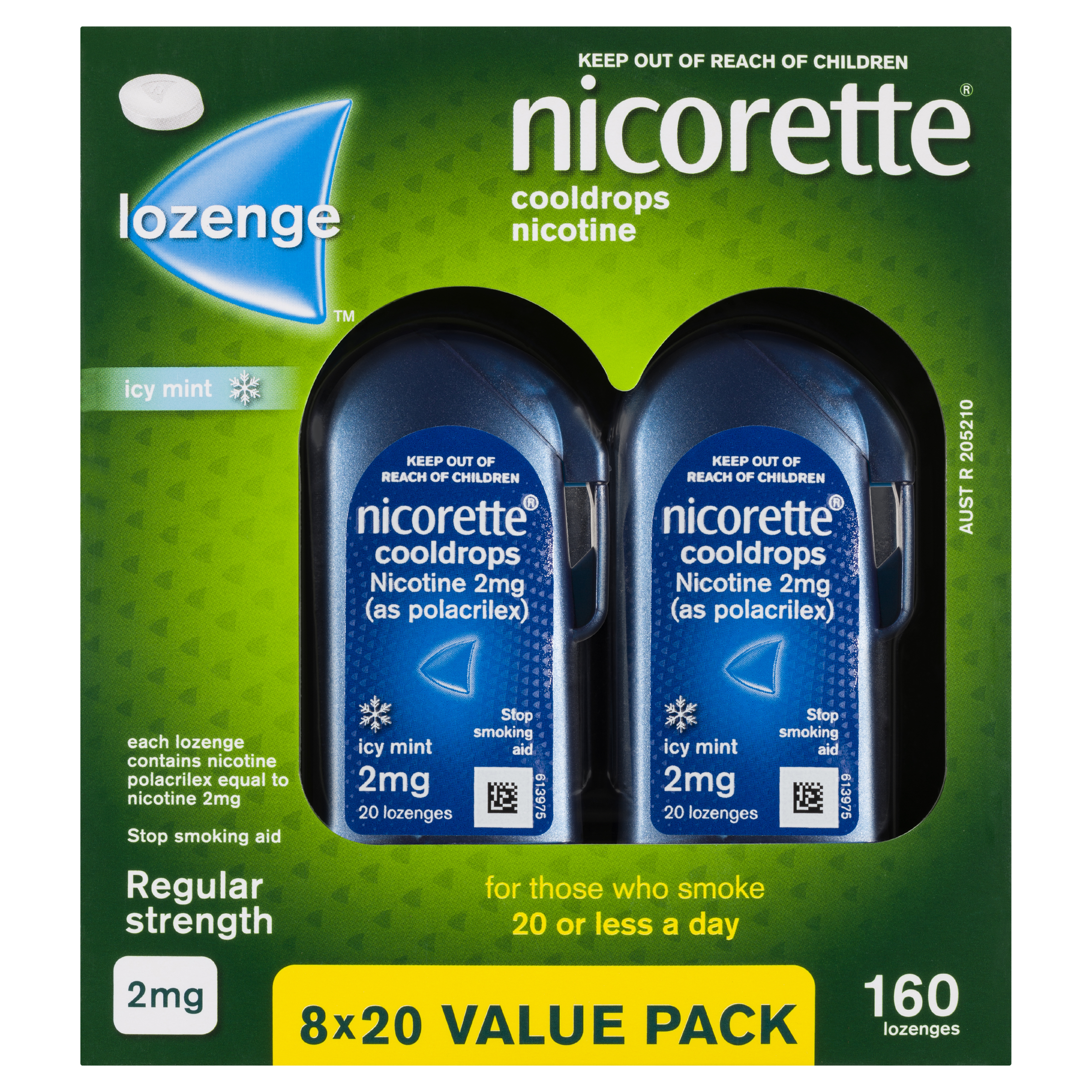 NICORETTE COOL DROPS 2MG 160 LOZENGES - Image 2