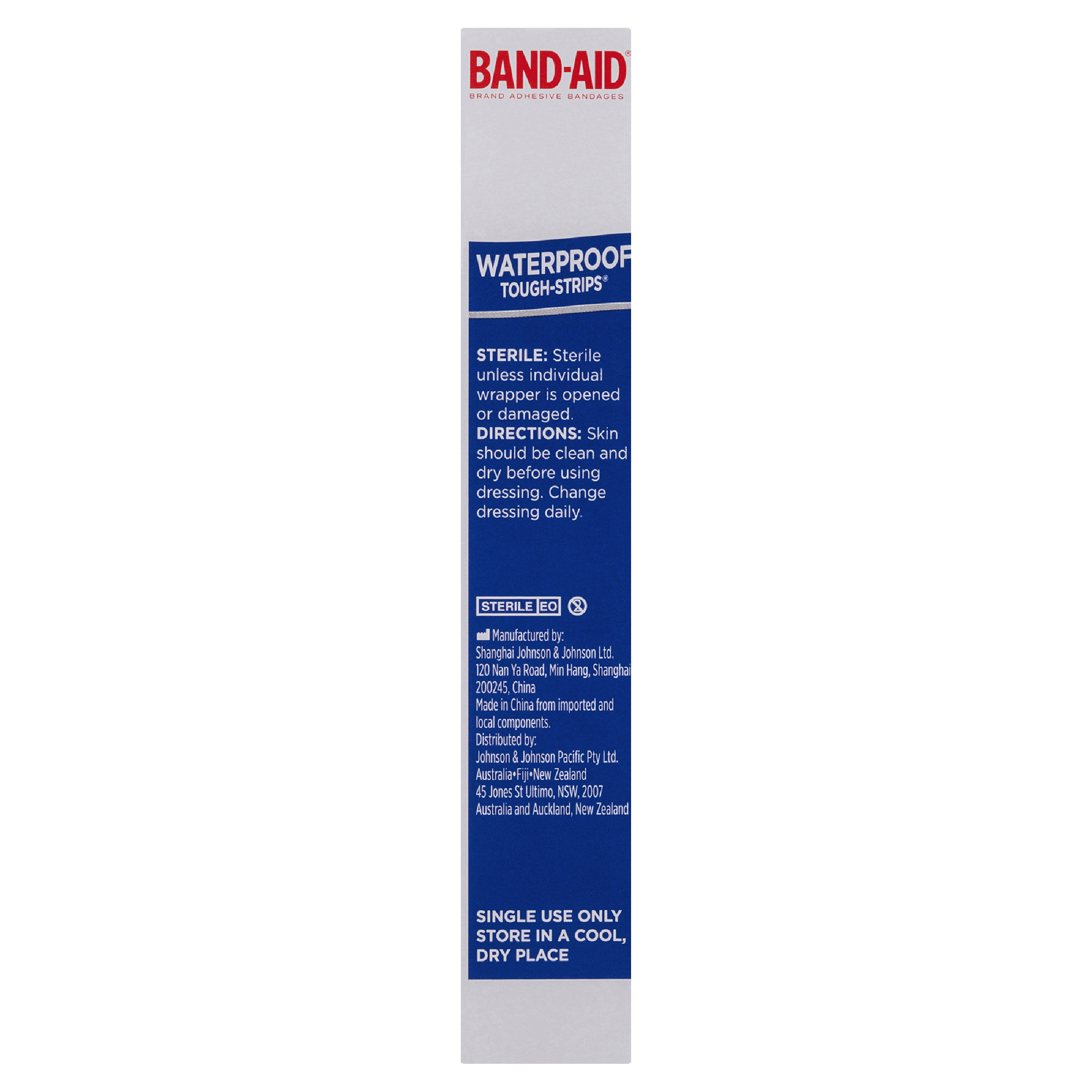 BAND-AID TOUGH STRIPS WATERPROOF EXTRA LARGE 10 PACK - Image 6