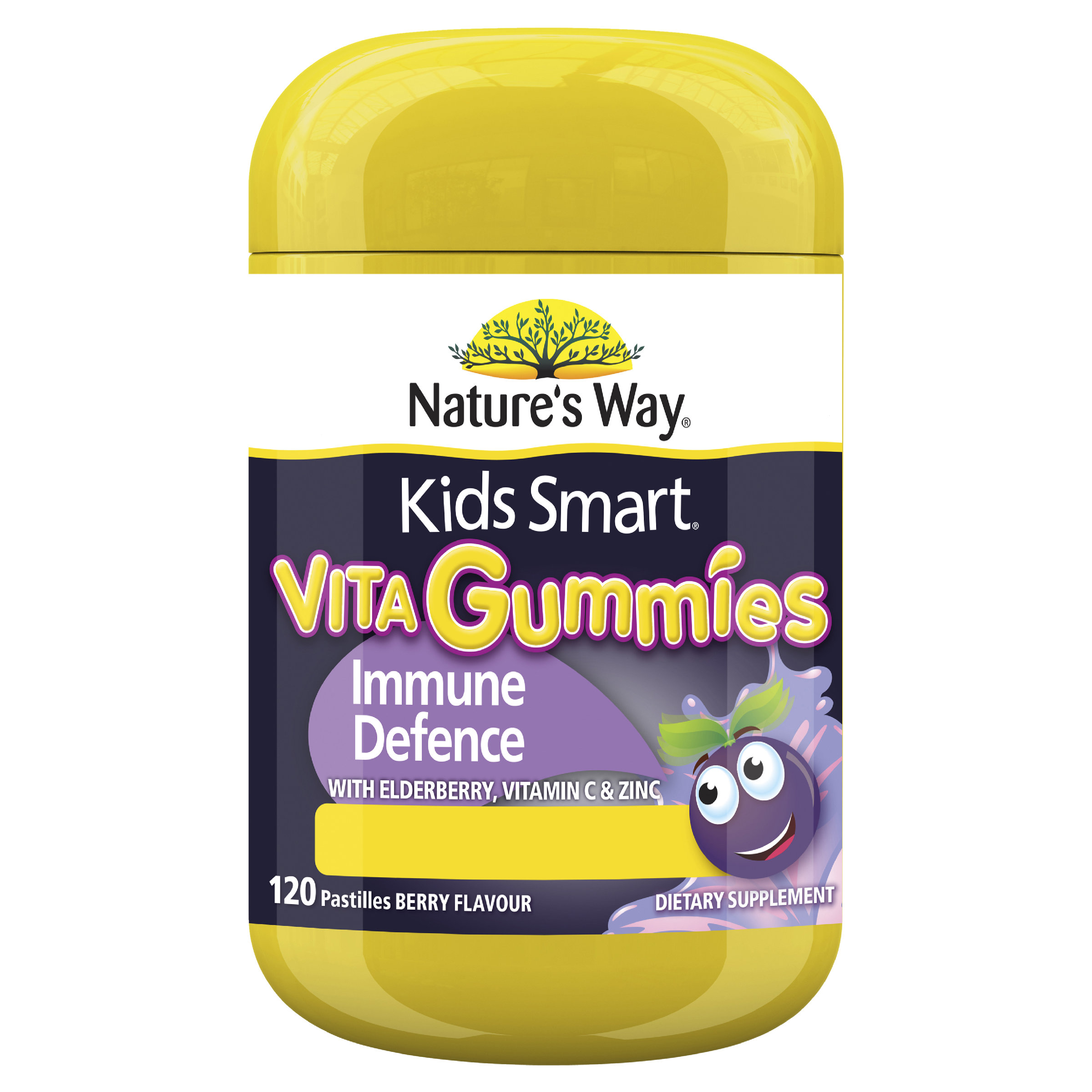 NATURES WAY KIDS SMART IMMUNE DEFENCE 120 - Image 2