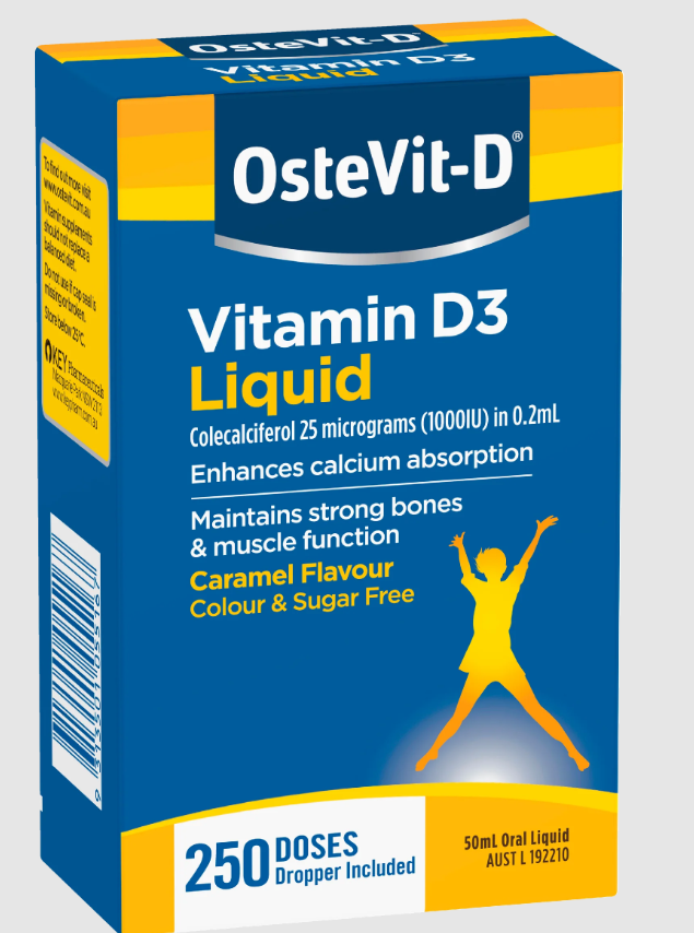 OSTEVIT-D VITAMIN D3 1000IU LIQUID 50ML