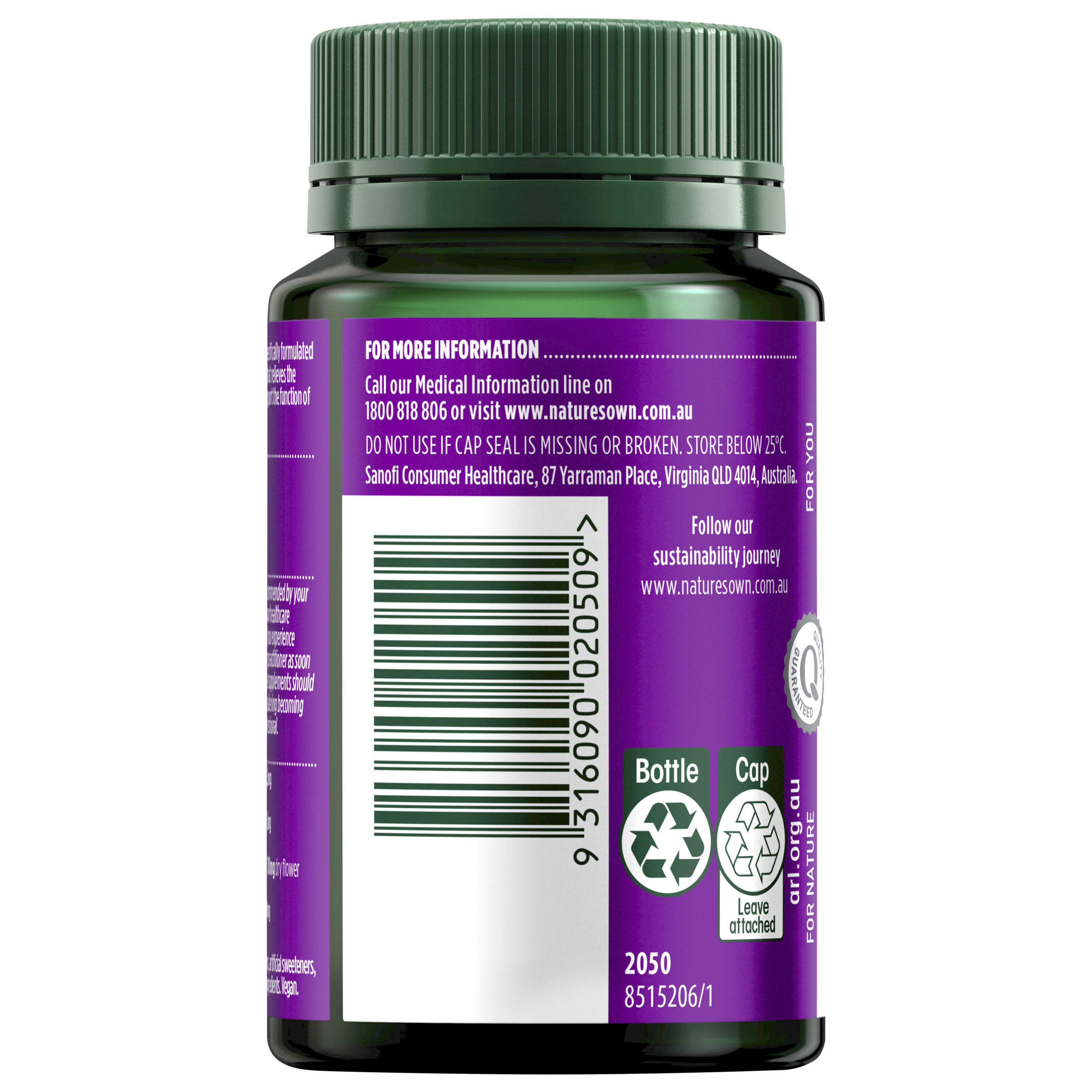 NATURES OWN MILD ANXIETY ASHWAGANDHA 60 TABLETS - Image 4