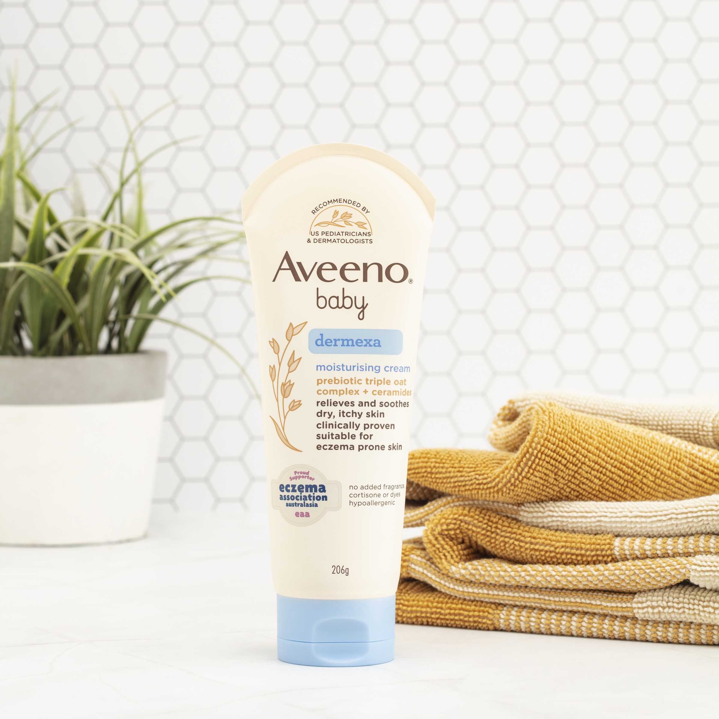 AVEENO BABY DERMEXA MOISTURISING CREAM 206G - Image 4