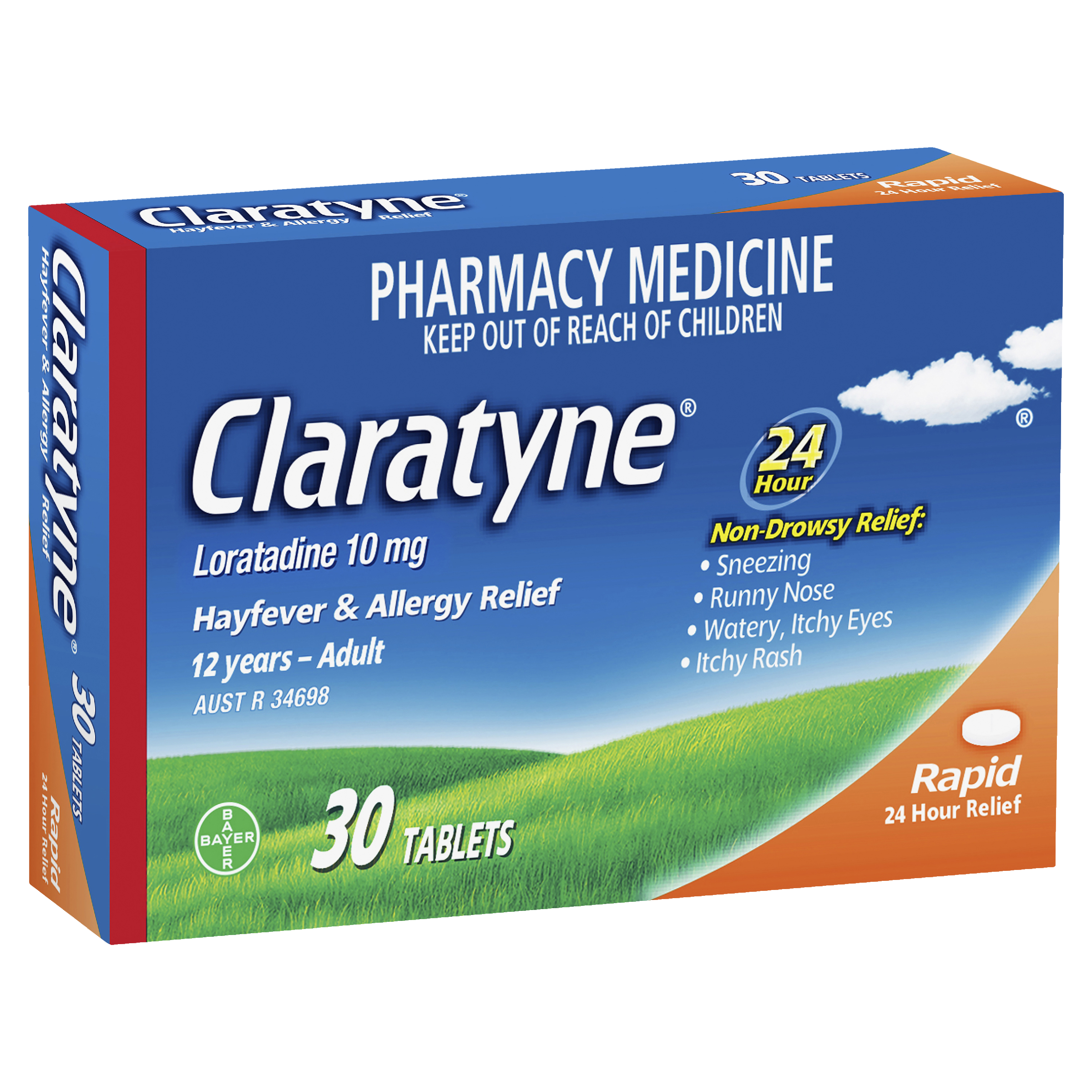 CLARATYNE 10MG 30 TABLETS