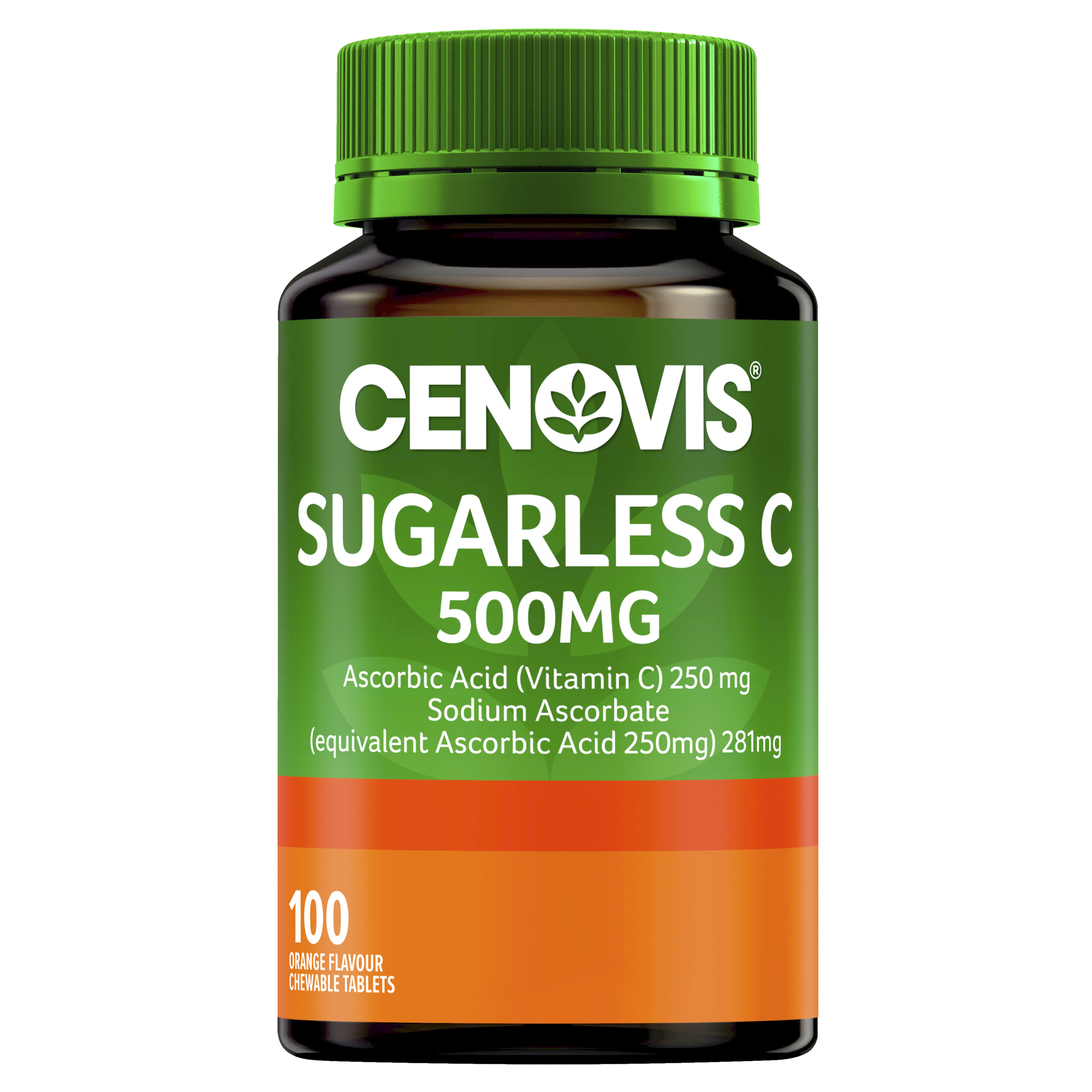 CENOVIS SUGARLESS C 500MG 100 TABLETS - Image 8