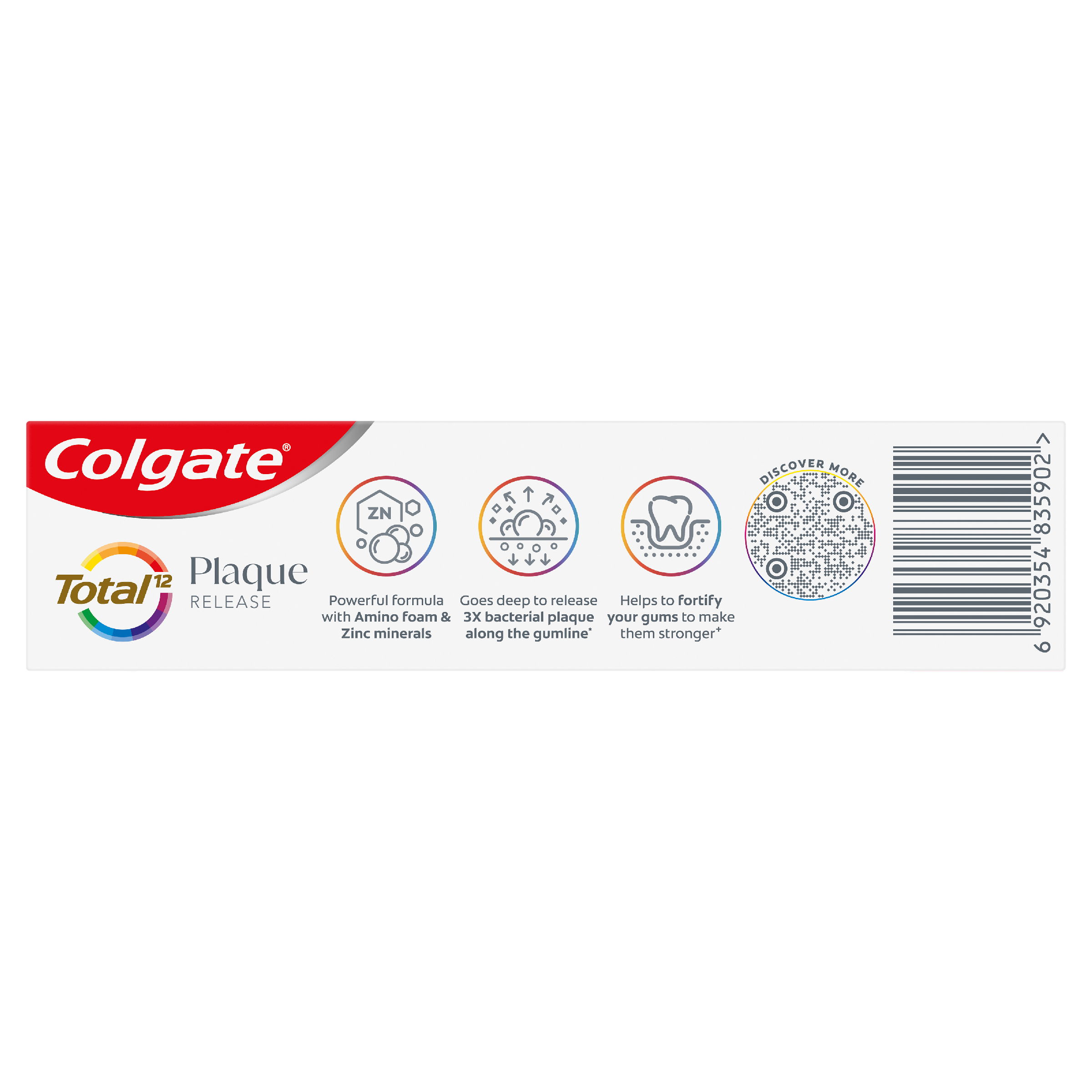 COLGATE TOOTHPASTE TOTAL PLAQUE GENTLE COOL MINT 95G - Image 4