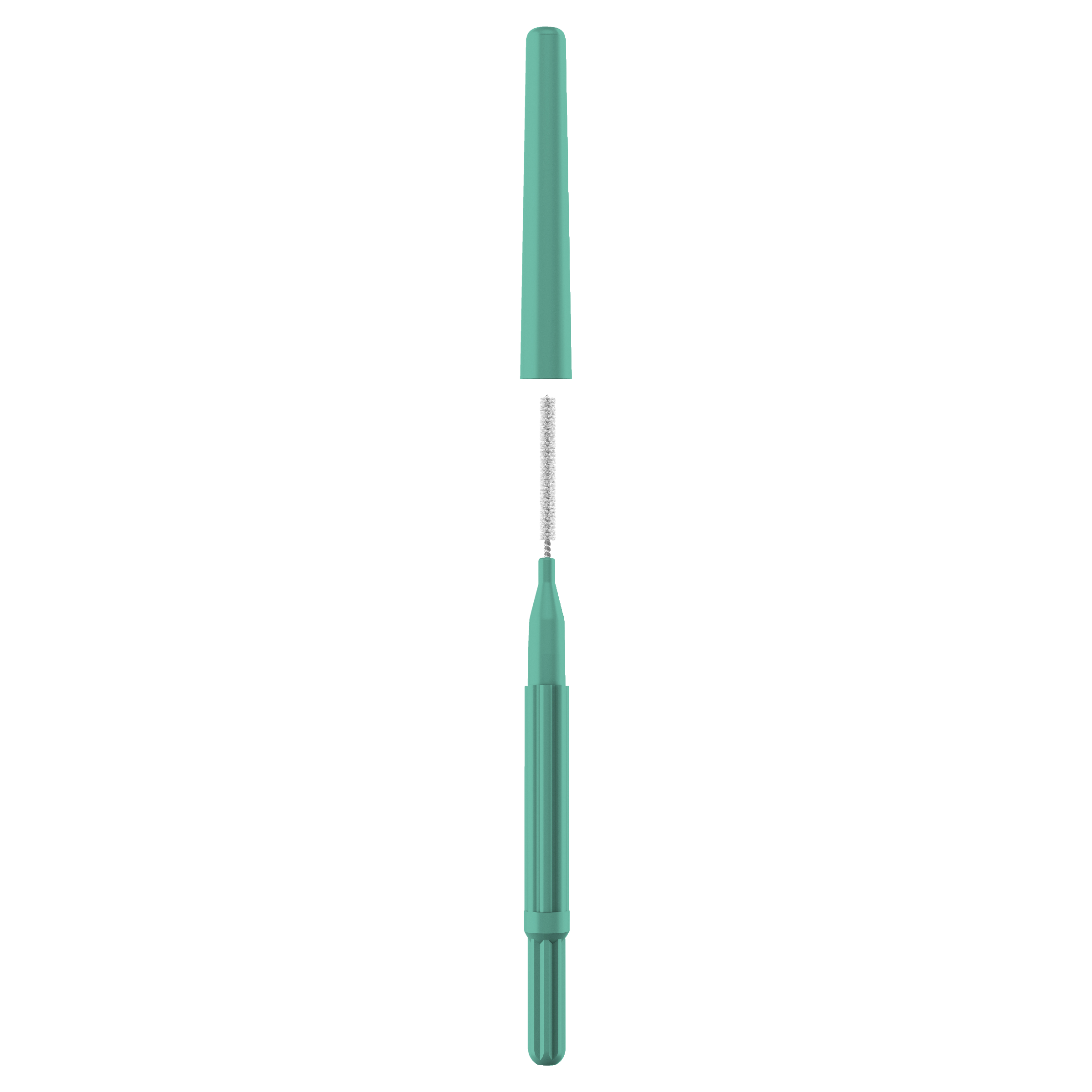 GO2 DENTAGENIE DENTAL BRUSHES MED SIZE 3 TEAL 12 PACK - Image 3
