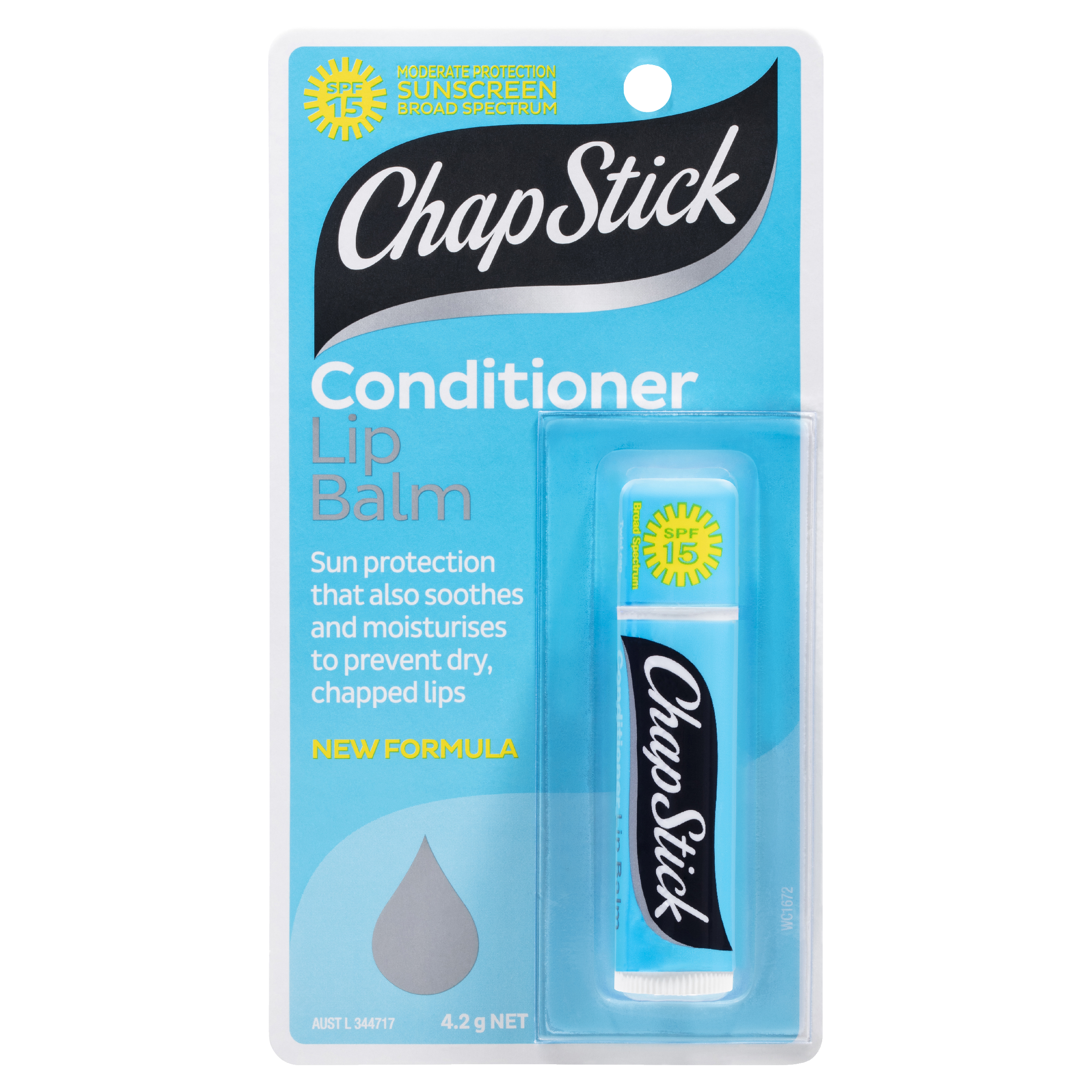 CHAP STICK LIP BALM STICK CONDITIONER SPF15+ 4.2G