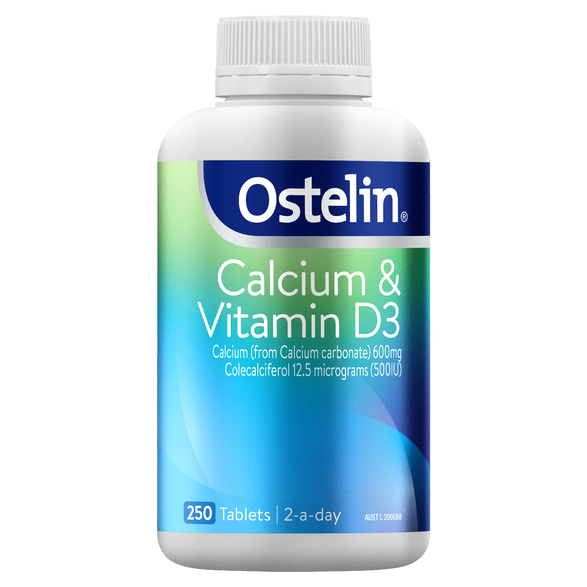 OSTELIN CALCIUM & VITAMIN D3 250 TABLETS - Image 10
