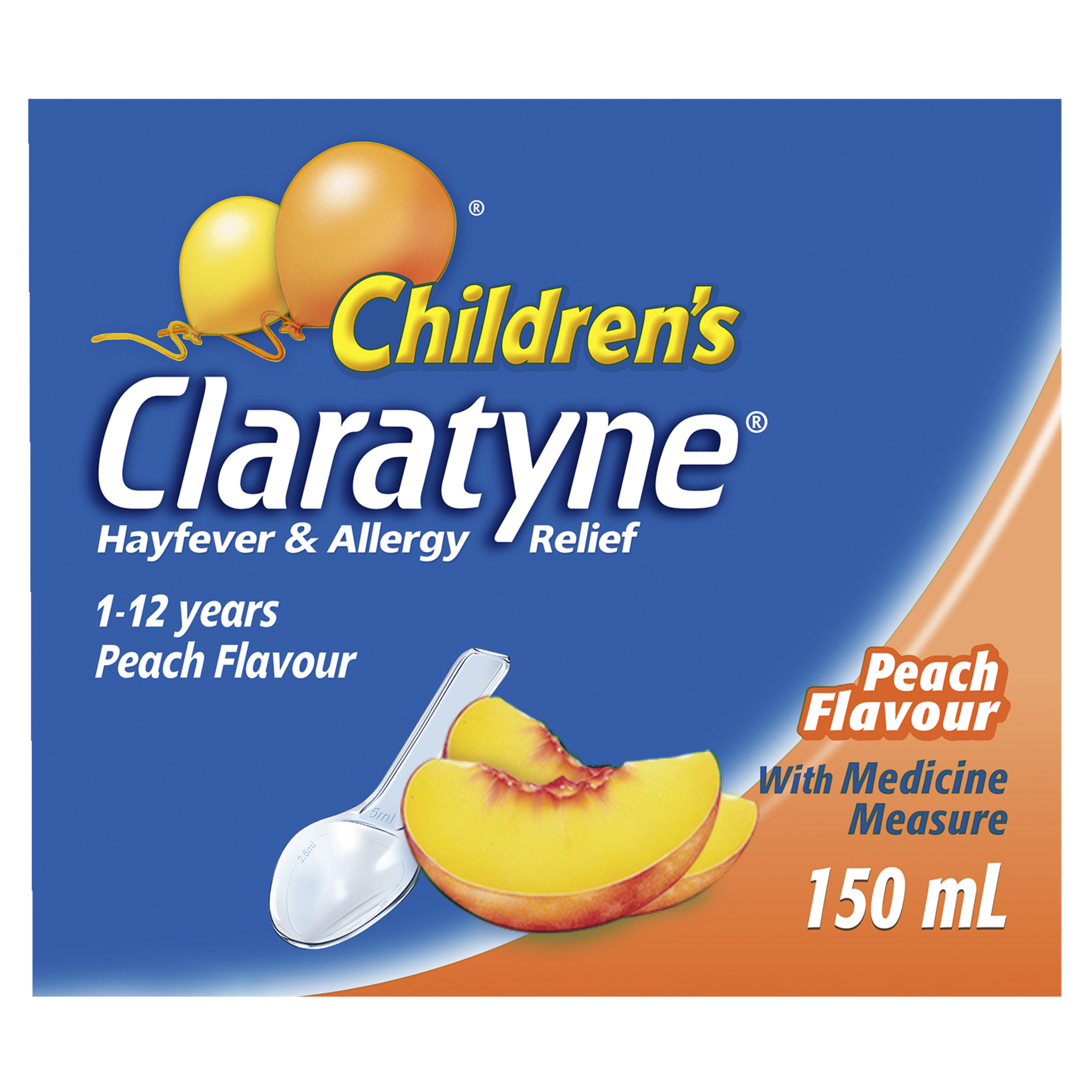 CLARATYNE CHILDRENS PEACH SYRUP 150ML - Image 5